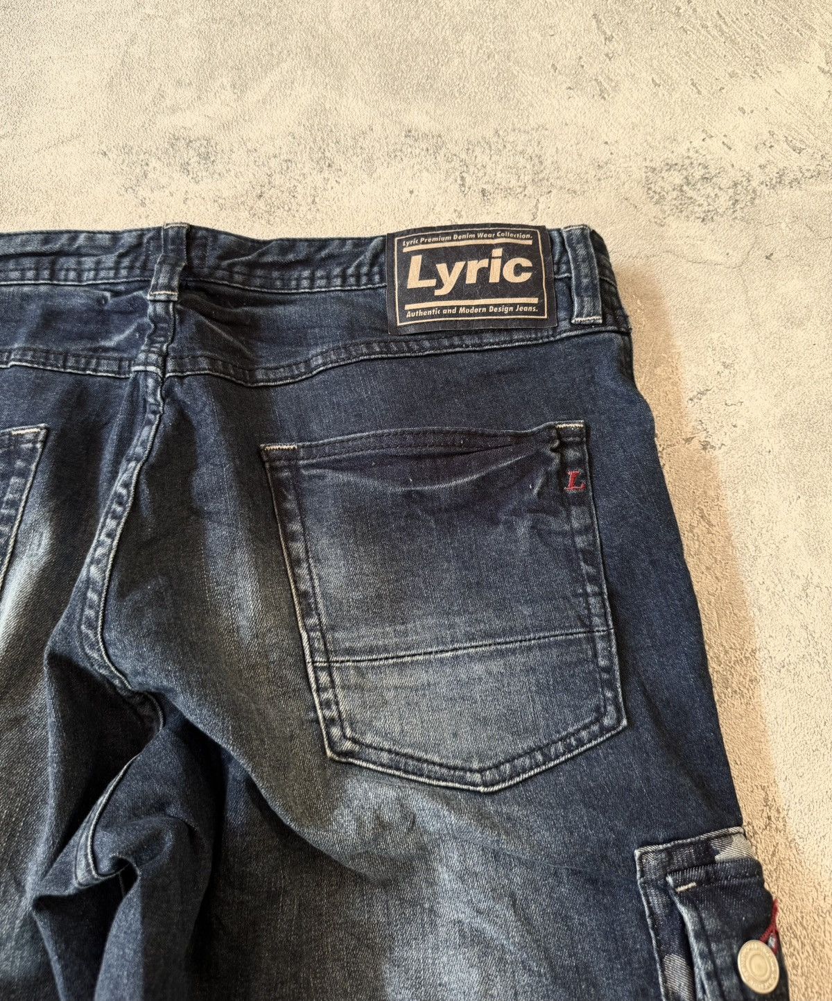 Hysteric Glamour Y2k Lyric Cargo Short Jeans Size US 33 - 3 Thumbnail