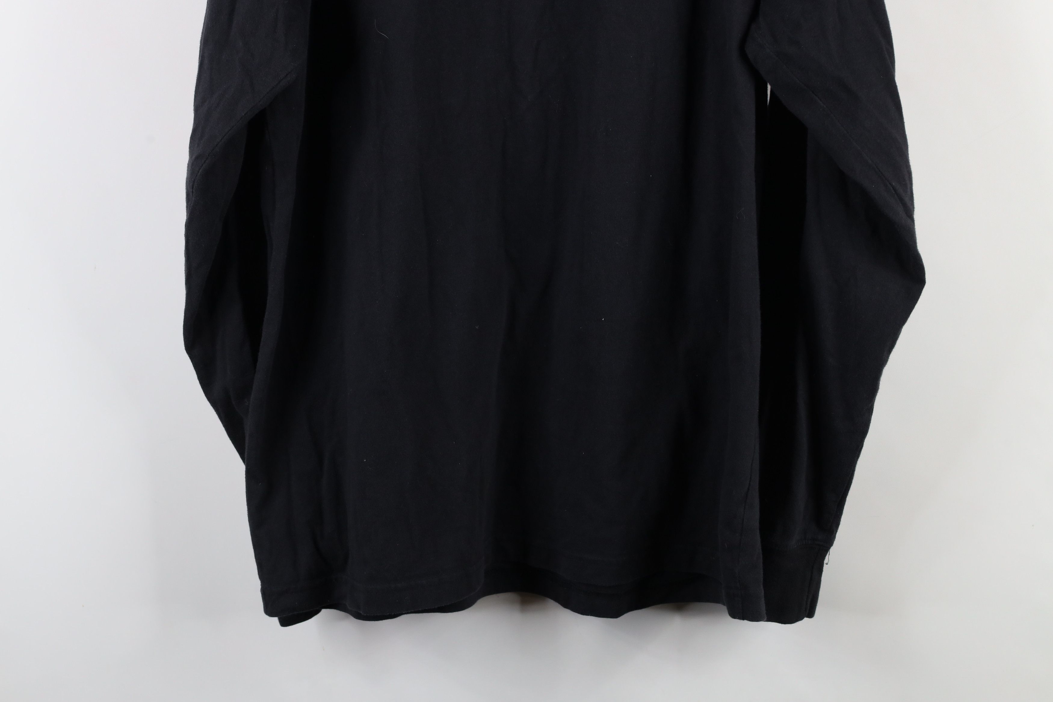 Vintage Vintage 90s Streetwear Blank Mock Neck Long Sleeve T-Shirt Size US L / EU 52-54 / 3 - 8 Thumbnail