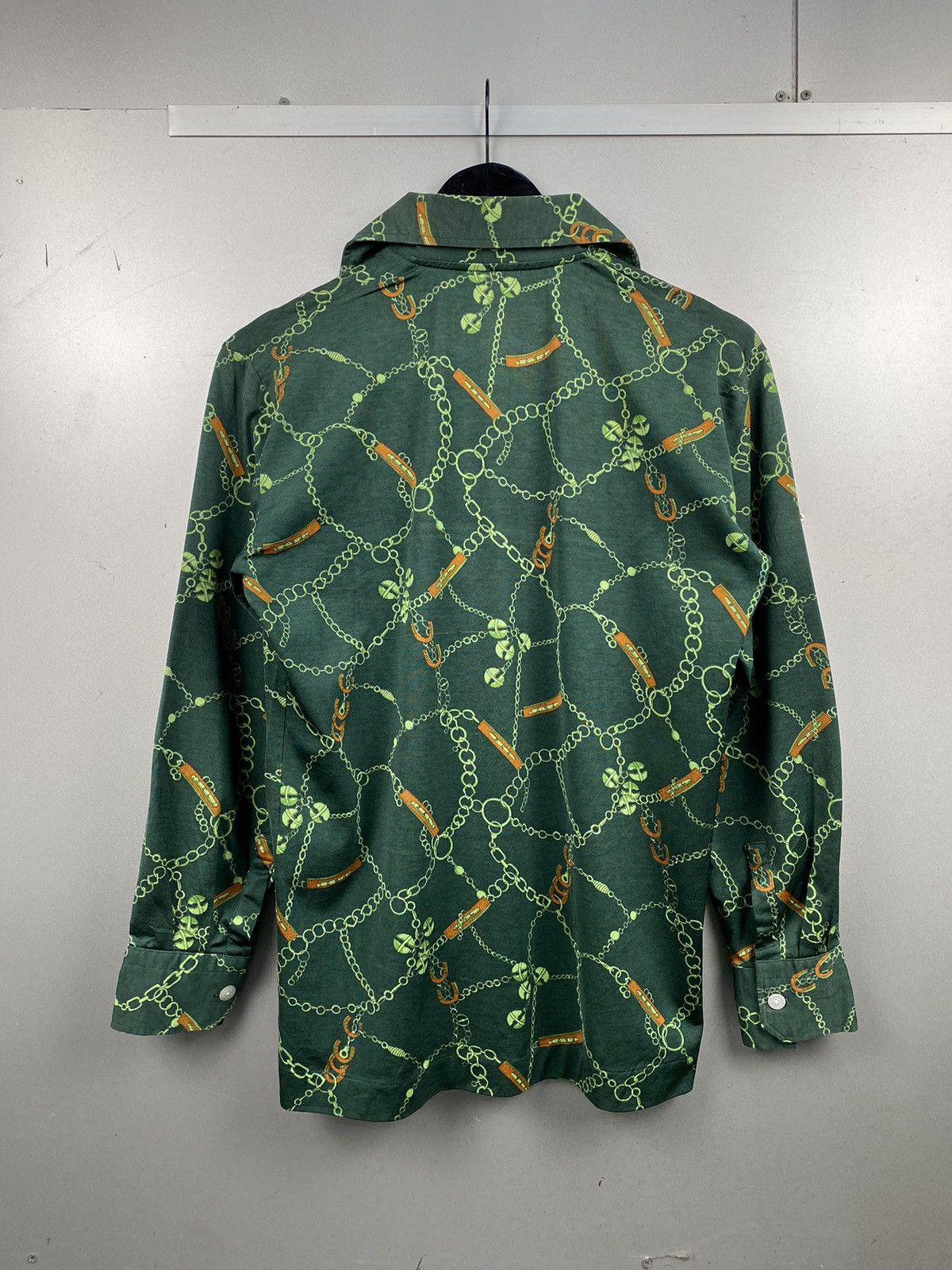 Vintage Vintage Kosugi Japan Chain Print Baroque Inspired Shirt Size US M / EU 48-50 / 2 - 2 Thumbnail