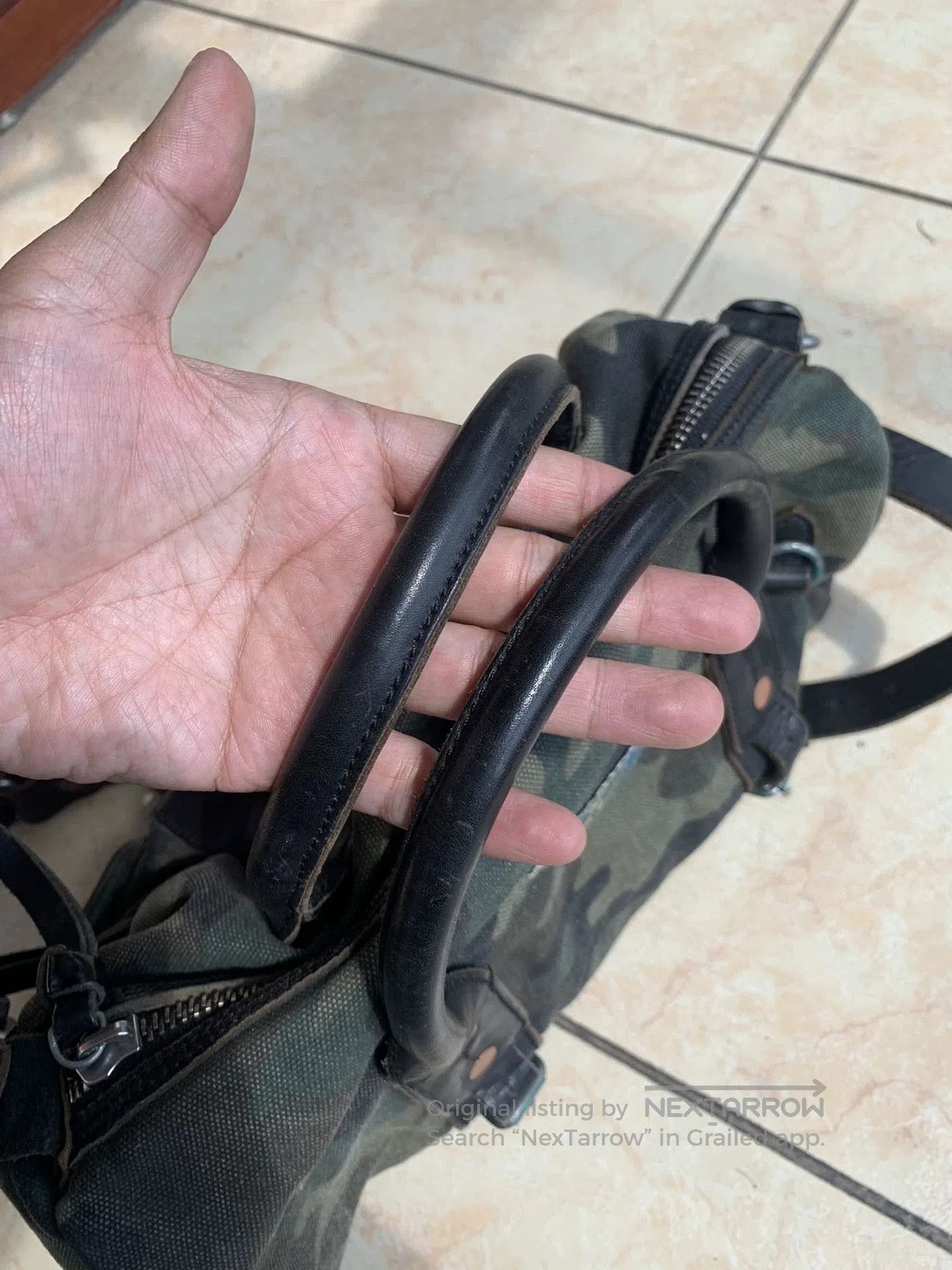 RRL Ralph Lauren Ralph Lauren Camouflage Shoulder Bag. Size ONE SIZE - 6 Thumbnail