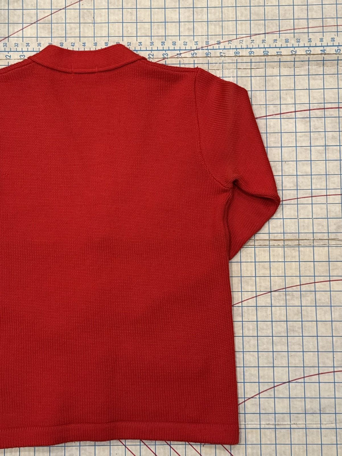 Van Vintage Van Jacket Boys Japan Red Cardigan Fits Size Small Size US S / EU 44-46 / 1 - 13 Thumbnail