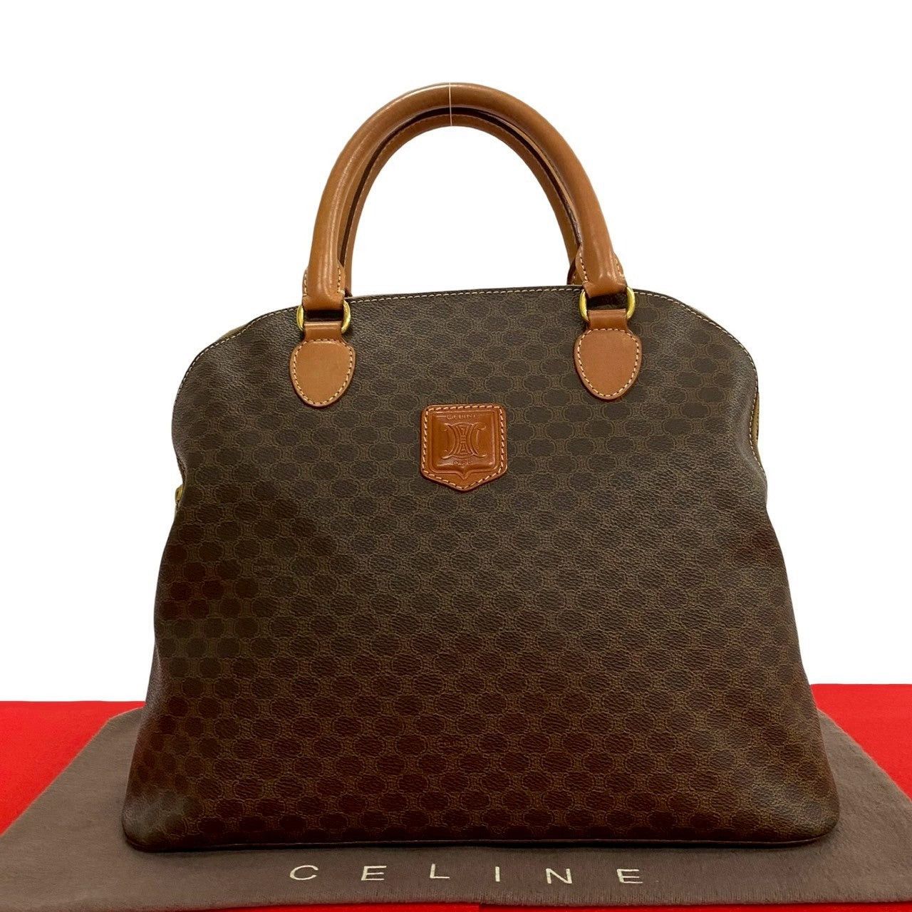 Celine Celine Handbag Brown Leather Size ONE SIZE - 1 Thumbnail