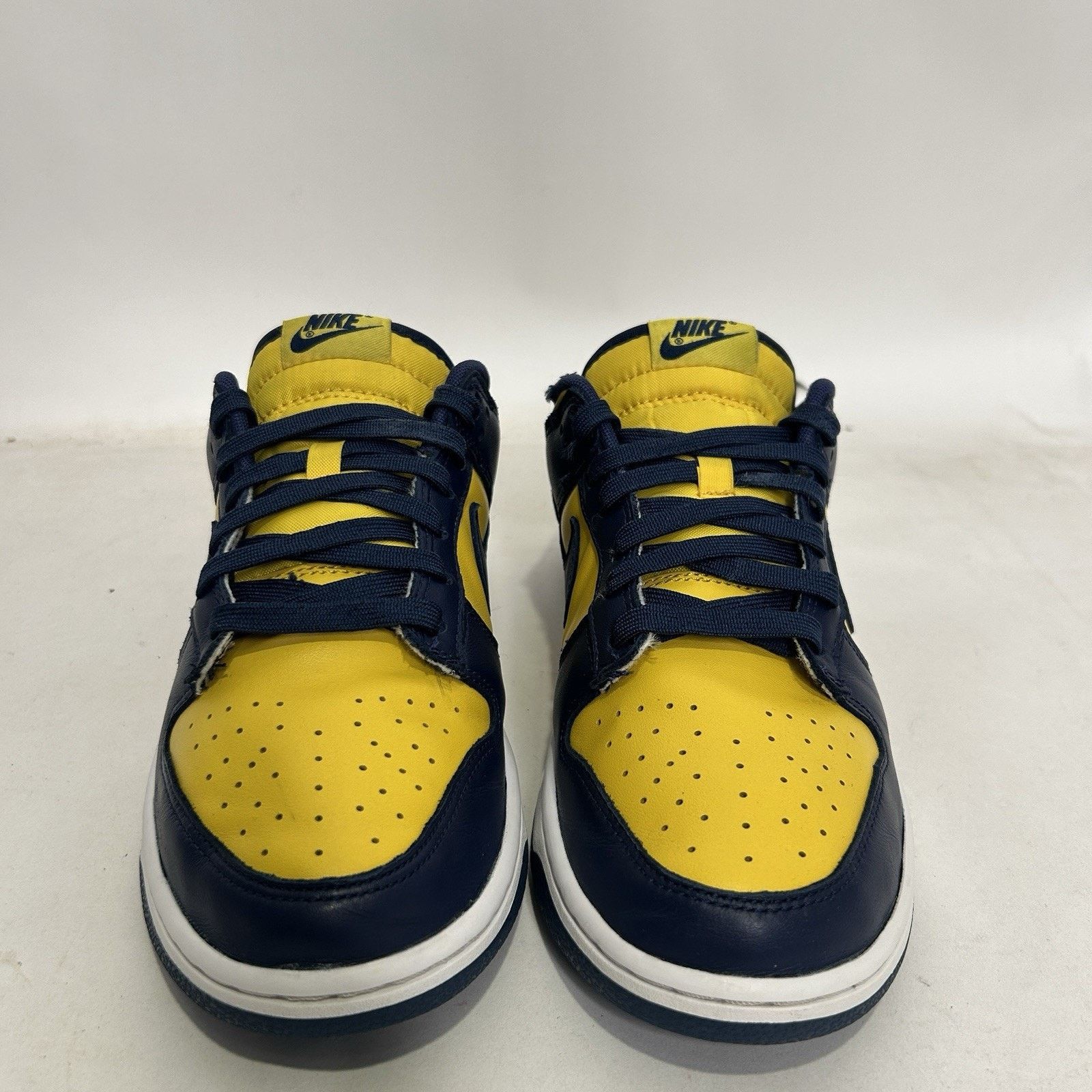 Nike Nike Dunk Low Retro “Michigan/Yellow Blue” Size US 9 / EU 42 - 2 Thumbnail