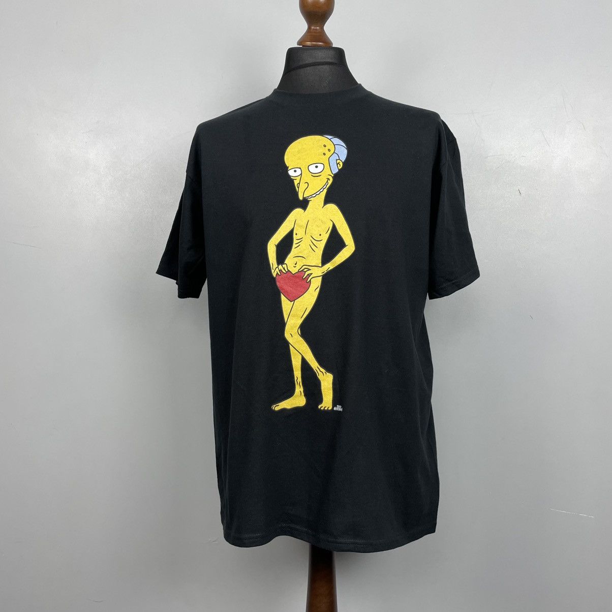 The Simpsons × Vintage The Simpsons Valentine's Day Mr. Burns Be Mine Heart T-Shirt Size US L / EU 52-54 / 3 - 2 Thumbnail