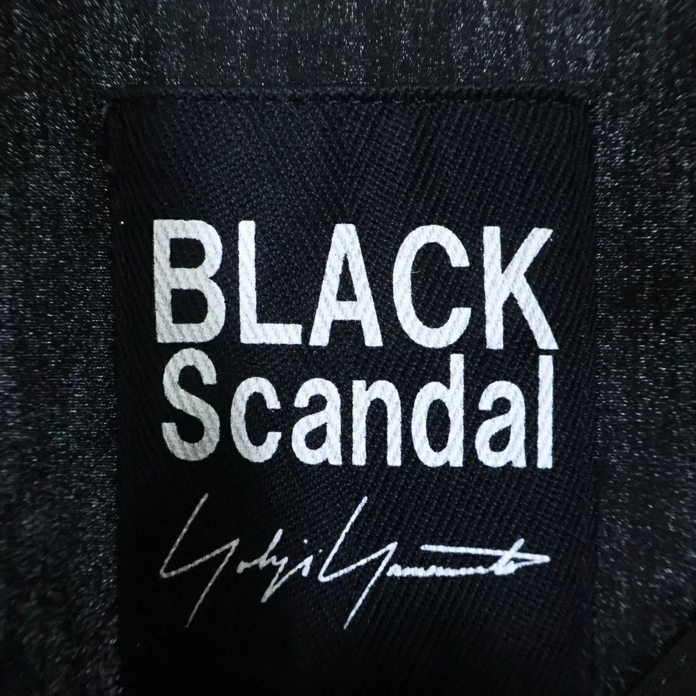 Yohji Yamamoto BLACK Scandal Yohji Yamamoto // 20SS Back Print Staff Shirt Size US M / EU 48-50 / 2 - 7 Thumbnail