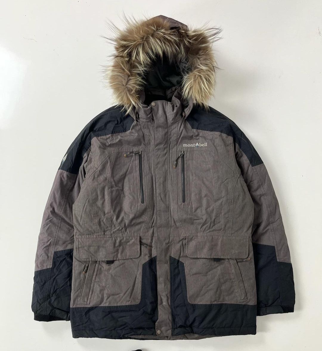Japanese Brand × Montbell Montbell fur parka jacket Size US XL / EU 56 / 4 - 1 Thumbnail