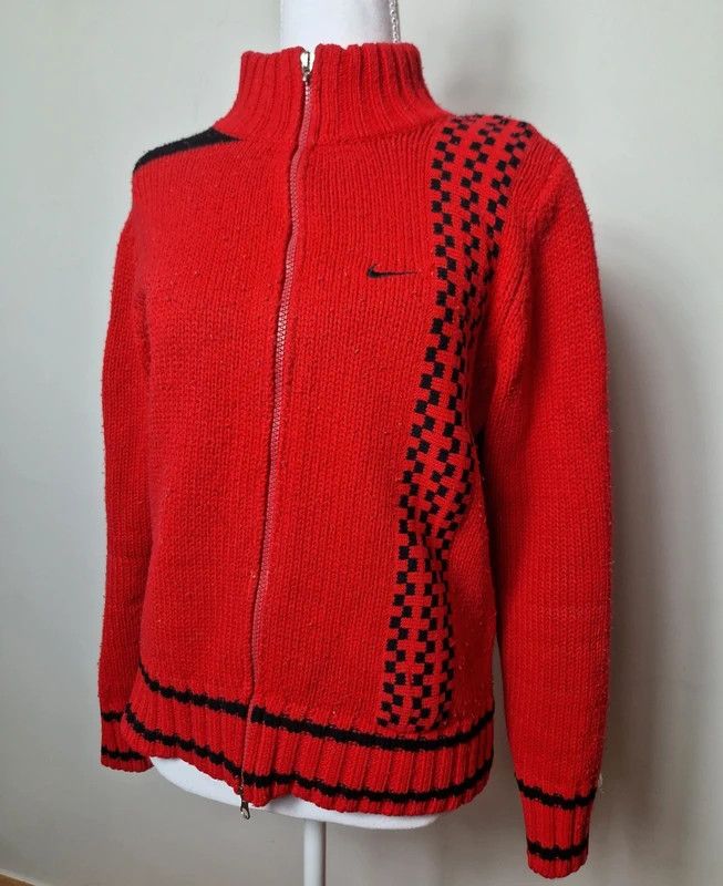 Nike Vintage Nike zipped cardigan 90s y2k 2000s swag Size M / US 6-8 / IT 42-44 - 3 Thumbnail