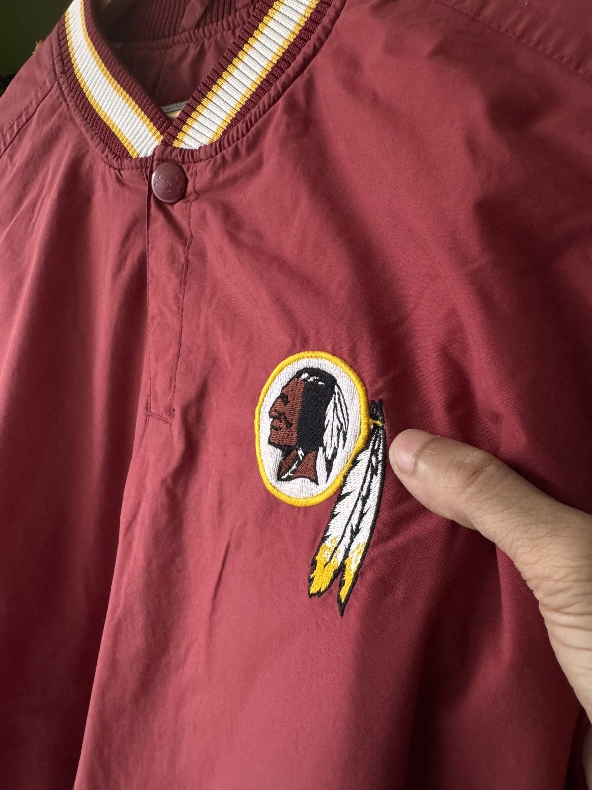 Starter VINTAGE 90s STARTER BY PRO LINE NFL REDSKIN Size US XL / EU 56 / 4 - 4 Thumbnail
