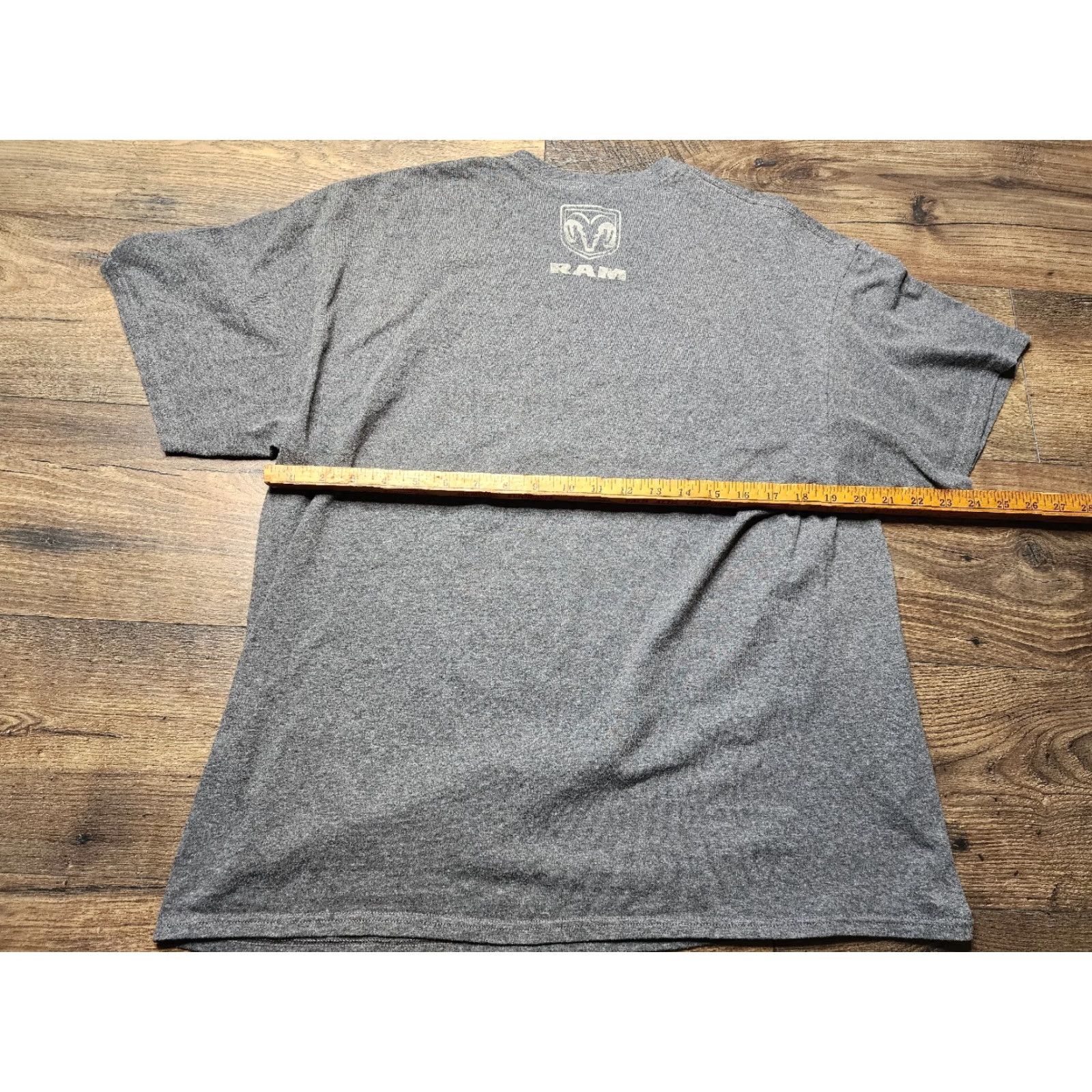 Doublet VINTAGE Dodge Ram T Shirt Mens L Double Sided 90s Cars Truck Crew Neck Gray Cotton Size US L / EU 52-54 / 3 - 2 Thumbnail
