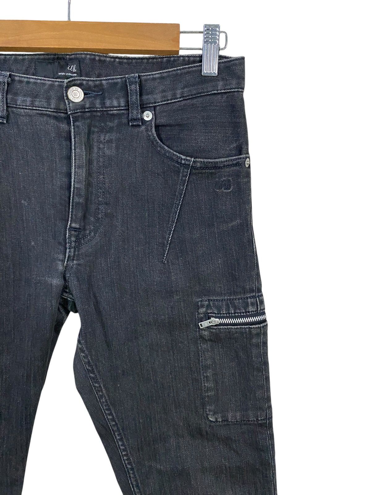 Undercover × Uniqlo Uniqlo x undercover black strech denim Size US 30 / EU 46 - 7 Thumbnail