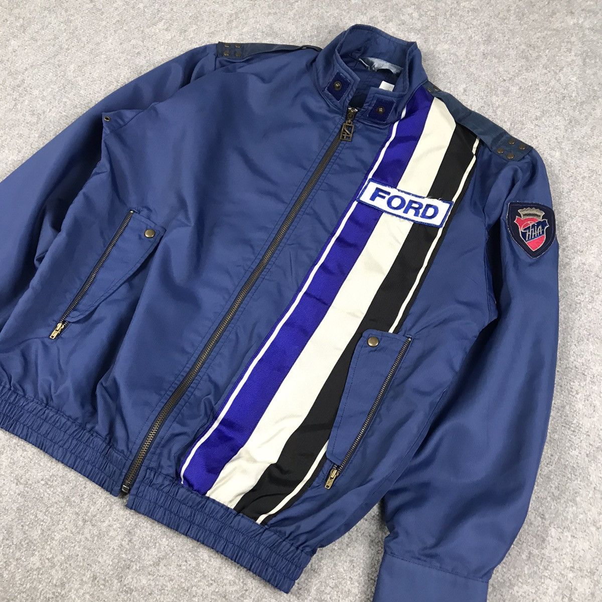 VINTAGE FORD RACING IN JAPAN ZIPPER JACKET