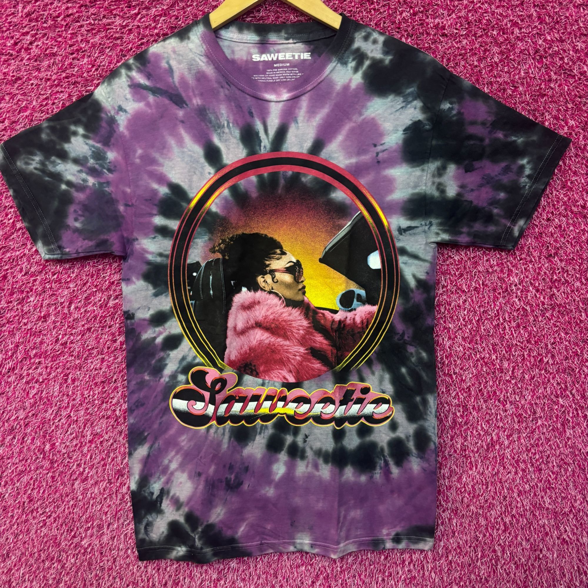 Rap Tees Sweetie High Maintenance Album Art Hip Hop Tie Dye M Size US M / EU 48-50 / 2 - 1 Thumbnail