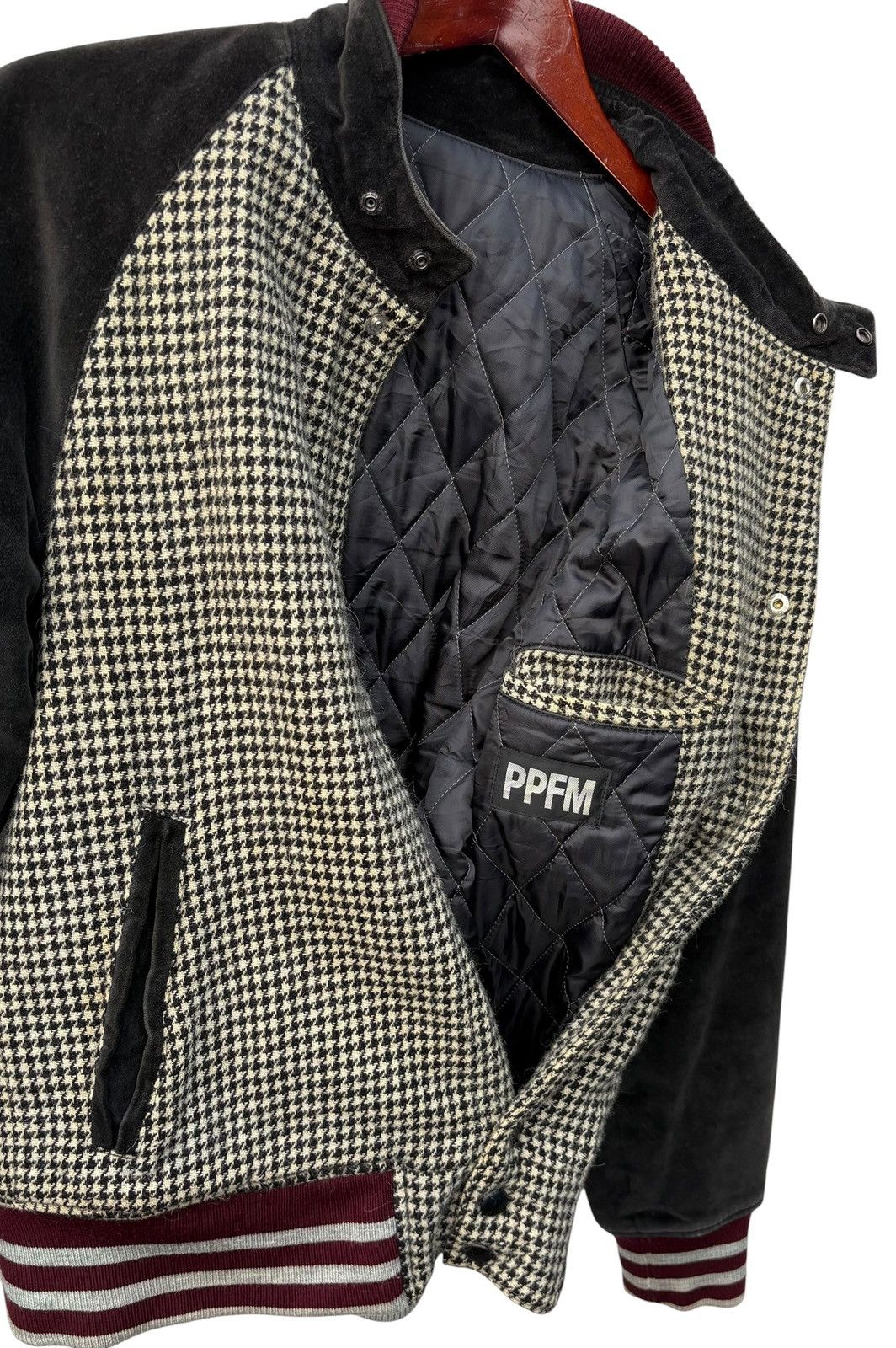 PPFM Vintage Y2K PPFM Japan Wool Varsity Jacket Size US S / EU 44-46 / 1 - 3 Thumbnail