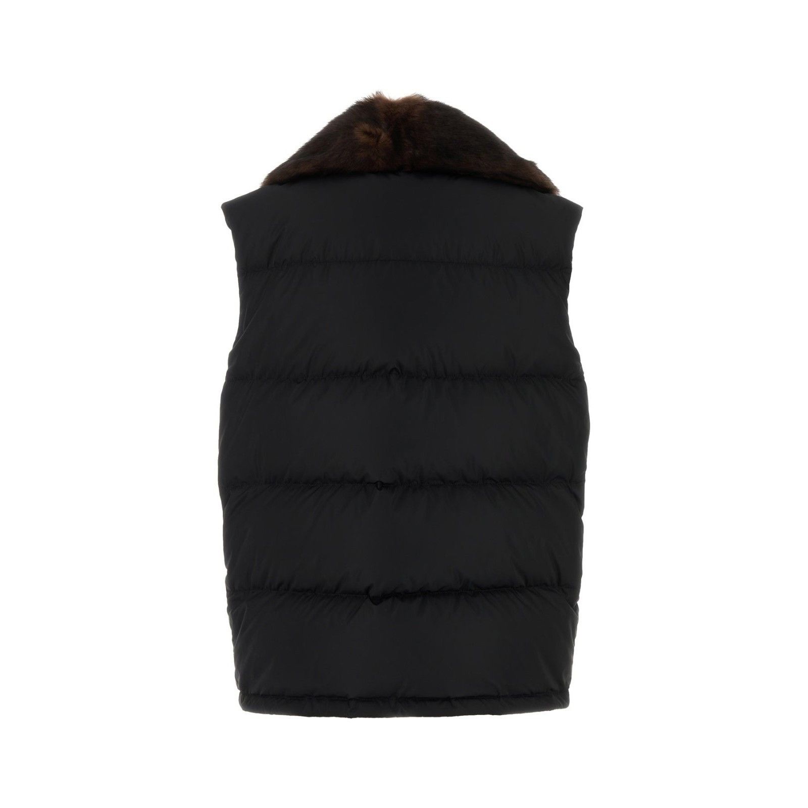 Prada PRADA Black Re-Nylon Sleevless Down Jacket New And Authentic Size XS / US 0-2 / IT 36-38 - 2 Thumbnail