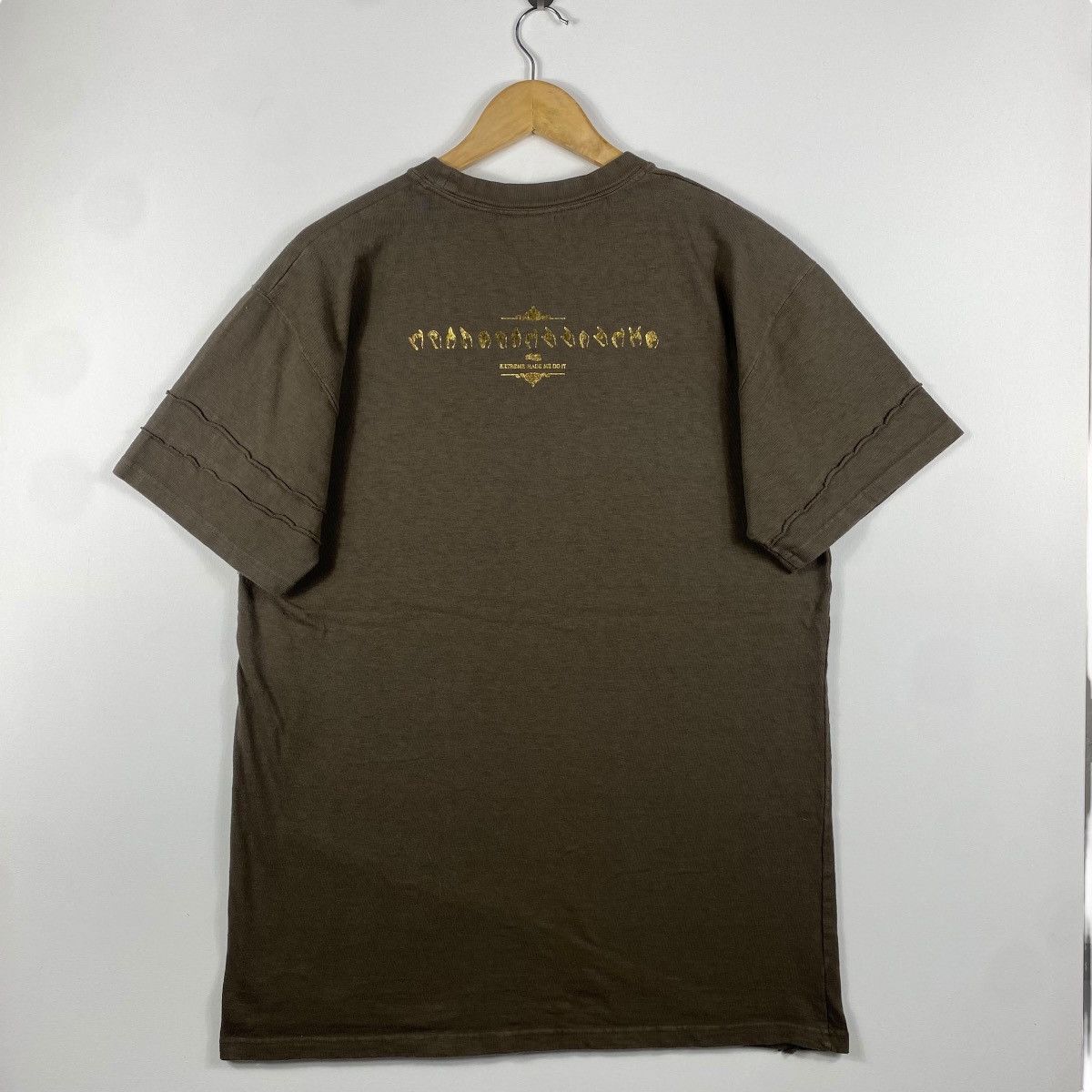 Japanese Brand ELEM The Man Is Mortal Elem Is Not Mortal Graphic Tee Shirt Size US L / EU 52-54 / 3 - 6 Thumbnail
