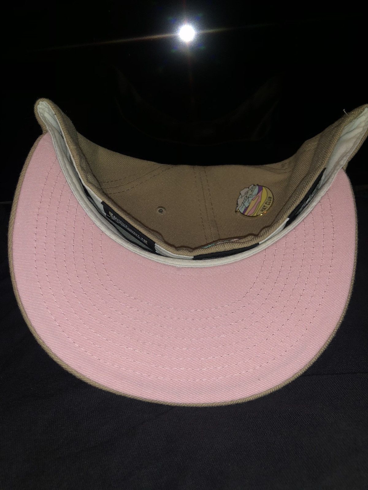 New Era New Era Detroit Tigers 7 1/2 Hat Club Pink Bottom 2000 Size ONE SIZE - 7 Thumbnail