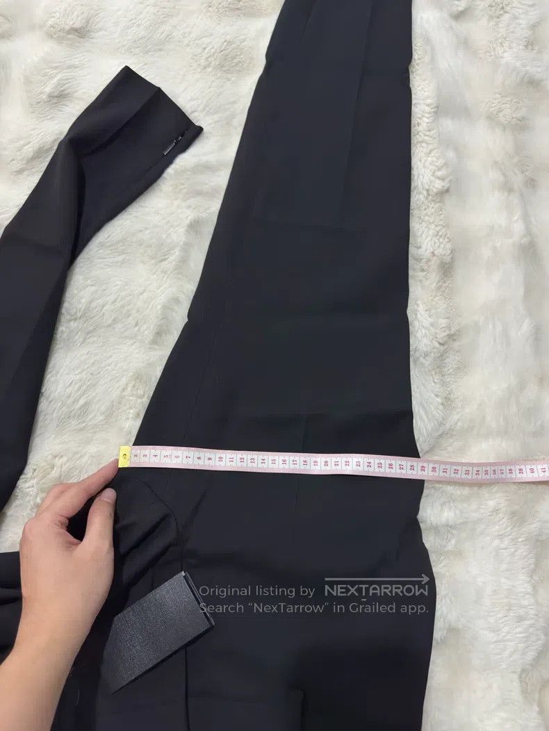 Saint Laurent Paris Saint Laurent Paris Tapered Trousers Size 35" - 7 Thumbnail