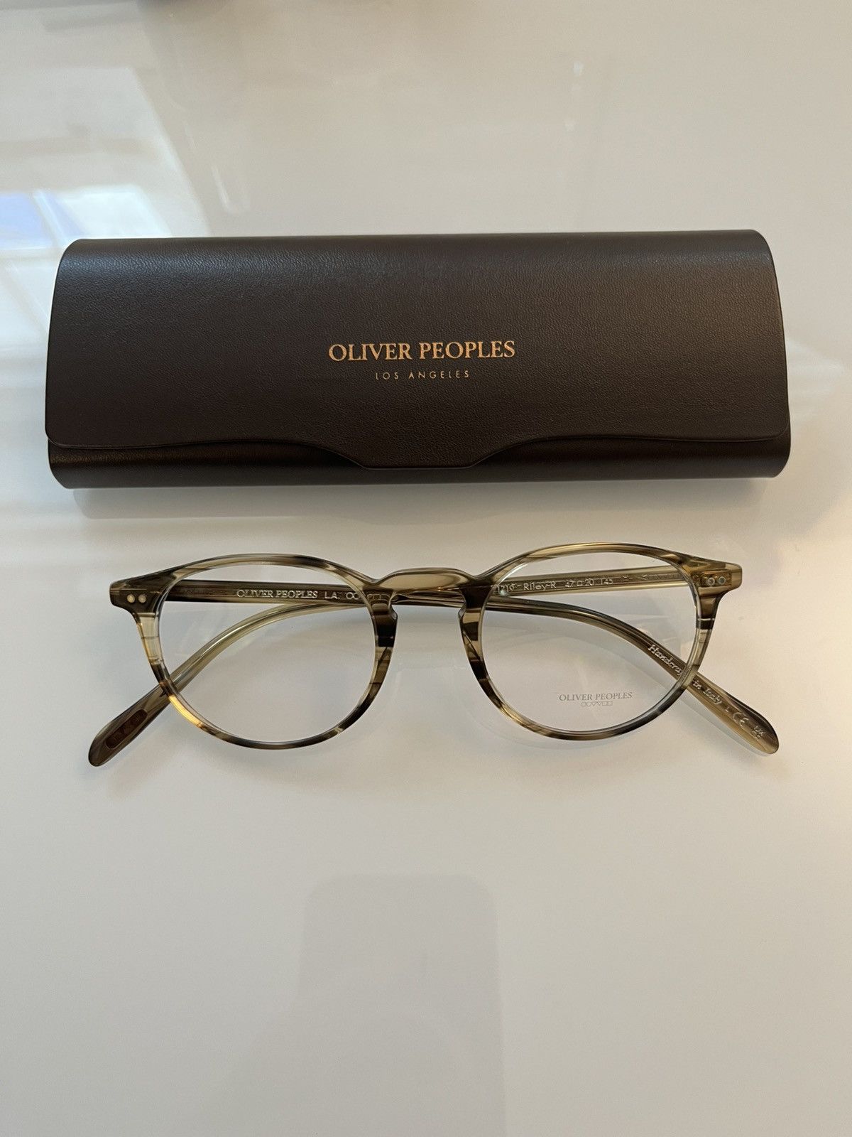 Oliver Peoples Oive Smoke ~ 45mm ~ OLIVER PEOPLES RILEY-R Optical OV5004 Size ONE SIZE - 4 Thumbnail