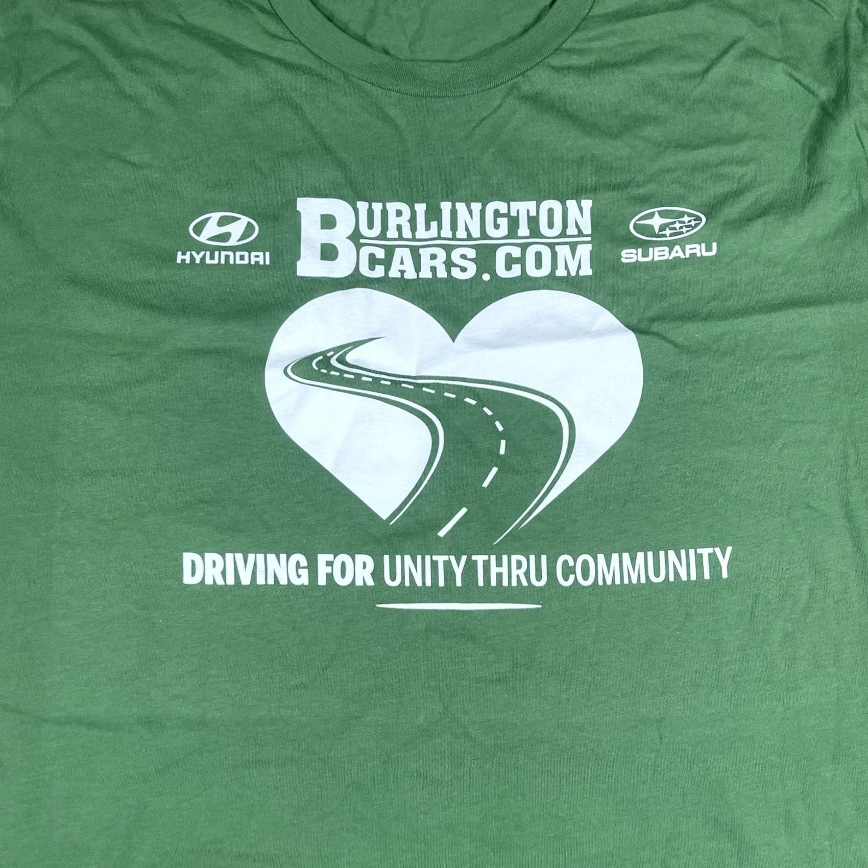 Vintage VINTAGE Canvas T-Shirt Mens XXXL 3X-Large Green Burlington Cars.Com Short Sleeve Size US XXL / EU 58 / 5 - 2 Thumbnail