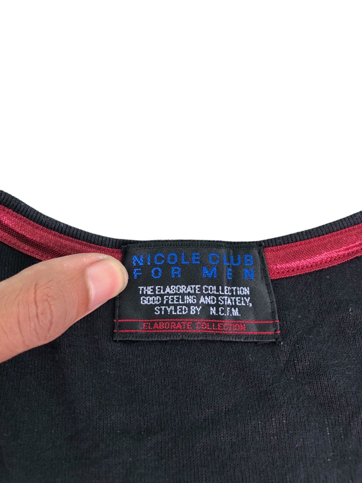 14th Addiction × Hysteric Glamour × Nicole Club Nicole Club For Men Y2K Style T-shirt Size US S / EU 44-46 / 1 - 5 Thumbnail