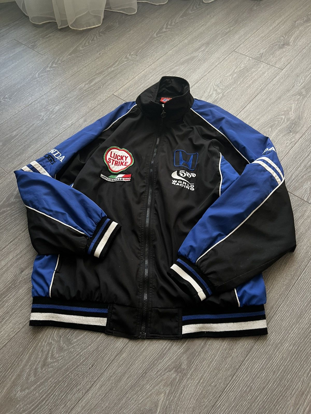 Honda Vintage Honda Lucky Strike Racing Jacket Size US XL / EU 56 / 4 - 13 Thumbnail