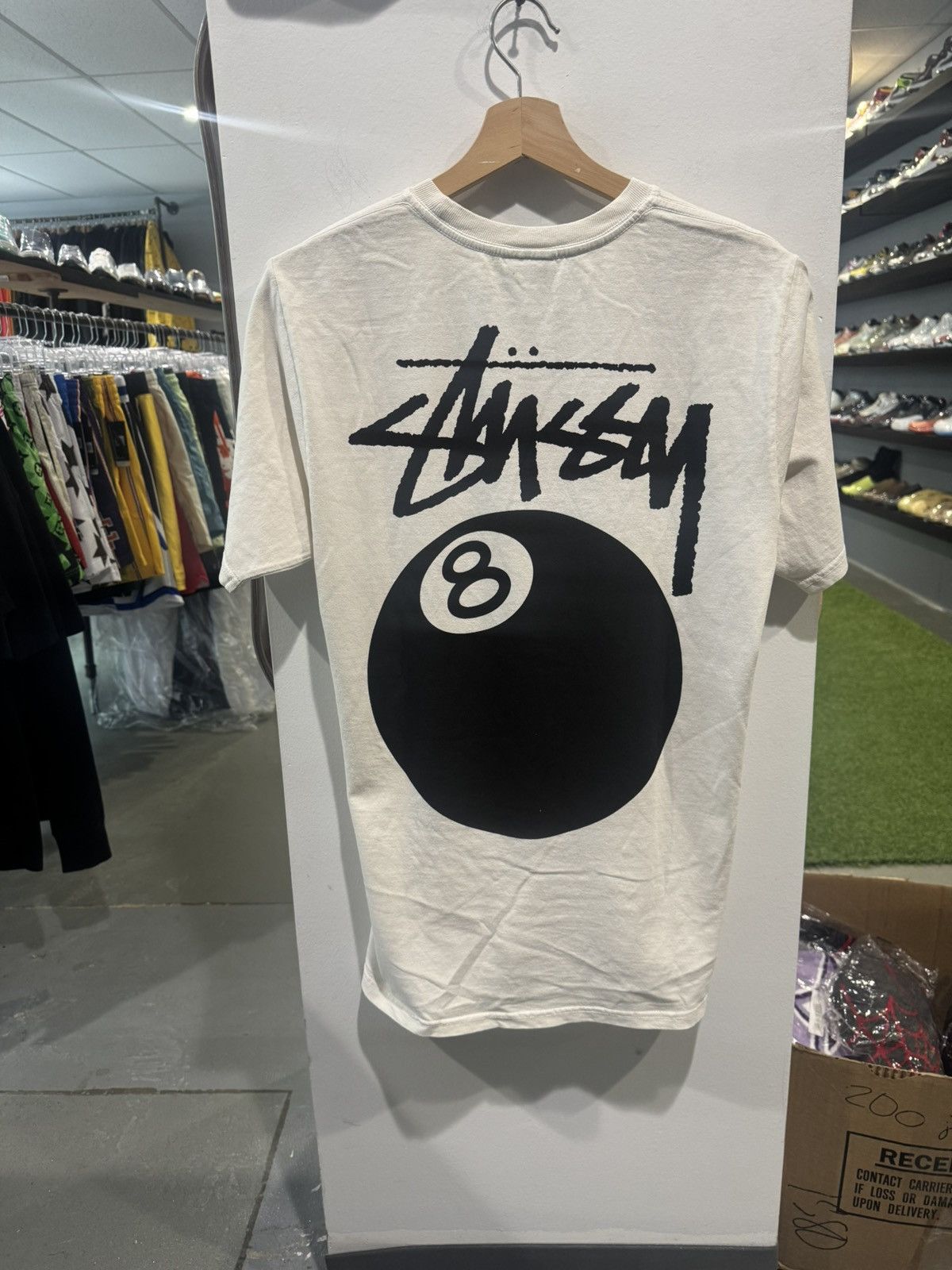 Stussy Stussy 8 Ball Tee White Size US S / EU 44-46 / 1 - 3 Thumbnail