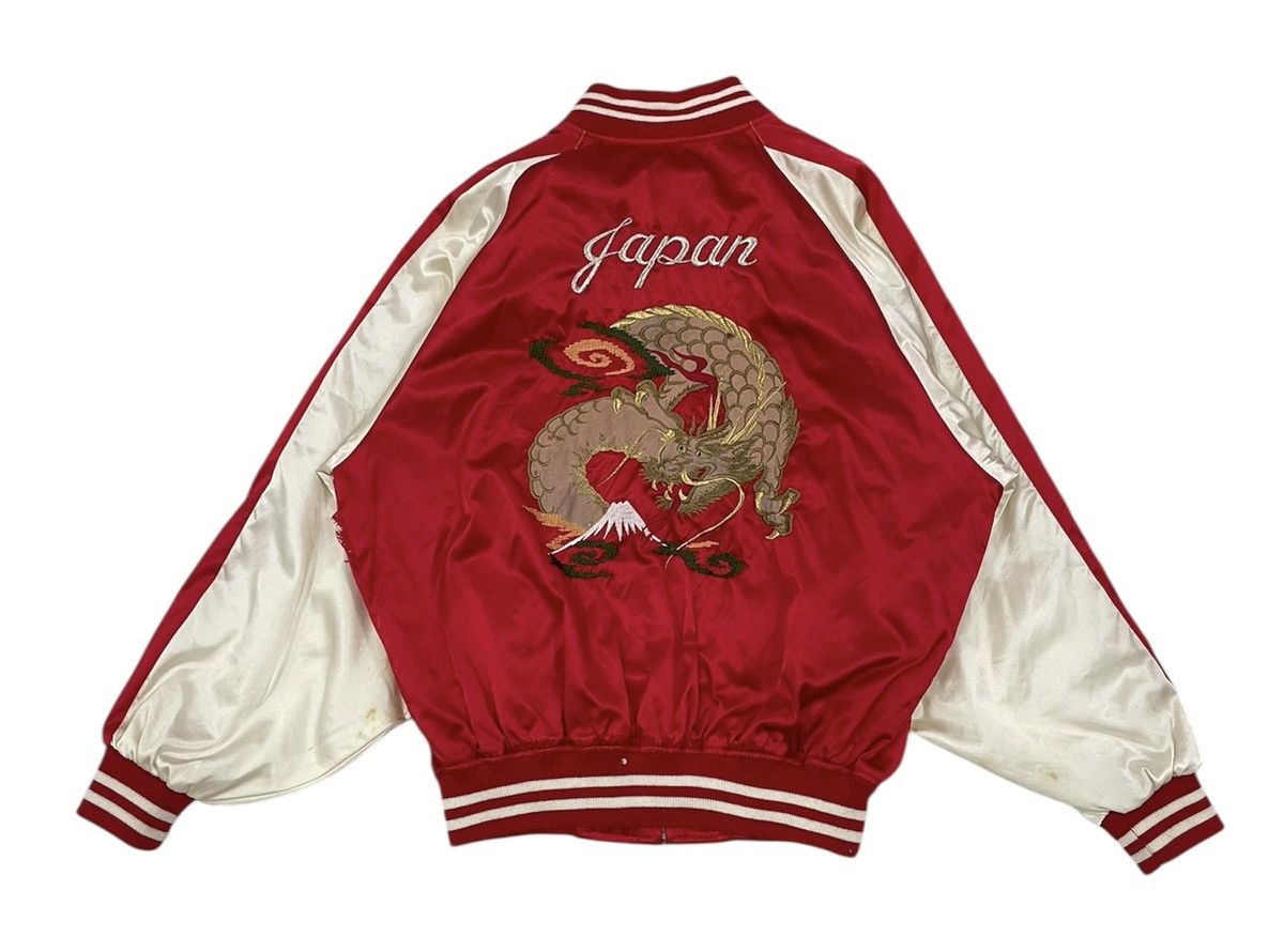 Japanese Brand Japan Dragon Embroidered Sukajan Jacket Size US L / EU 52-54 / 3 - 2 Thumbnail