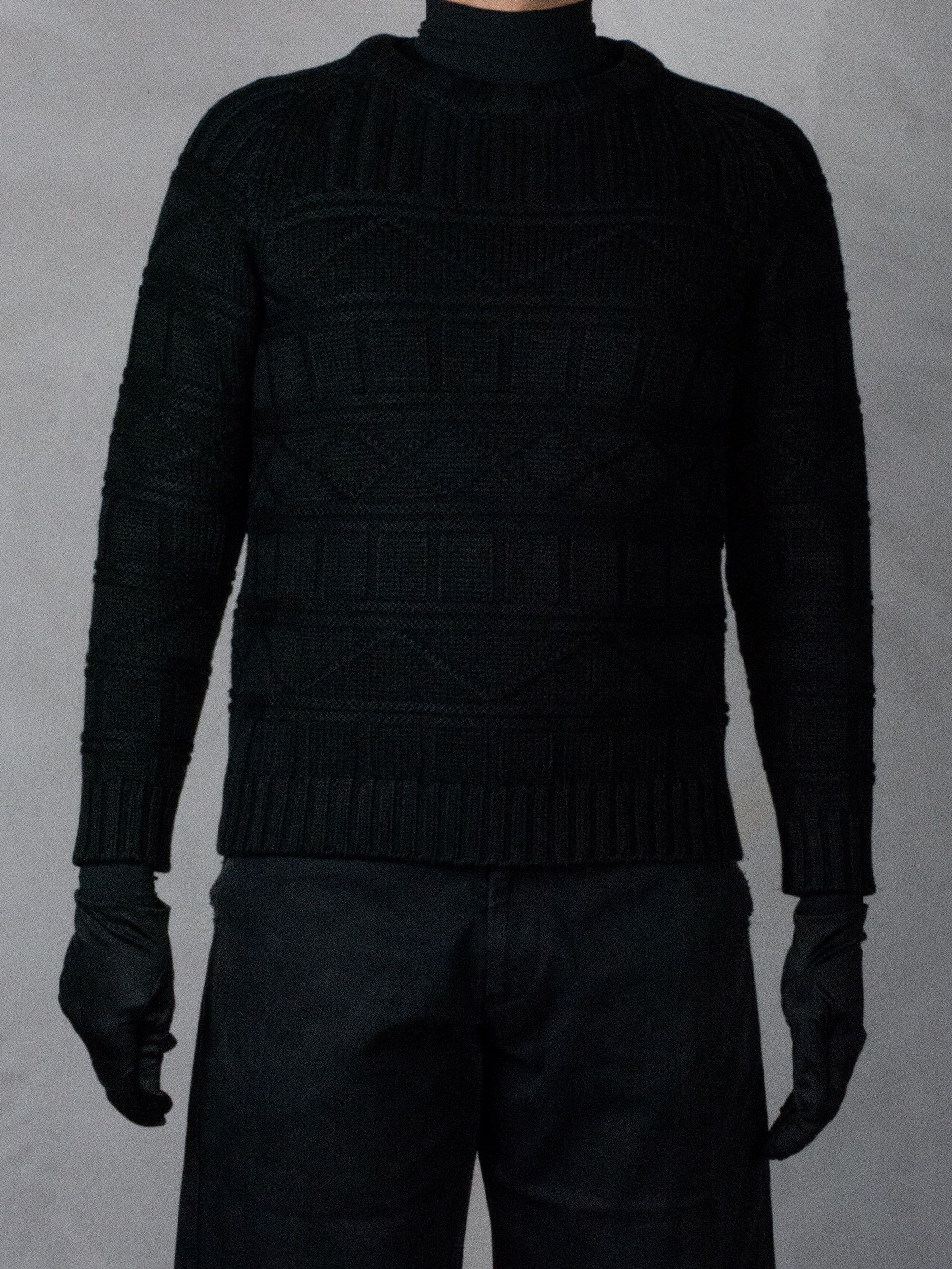Gosha Rubchinskiy Gosha Rubchinskiy - A/W 2012 - intarsia knit sweater Size US M / EU 48-50 / 2 - 5 Thumbnail