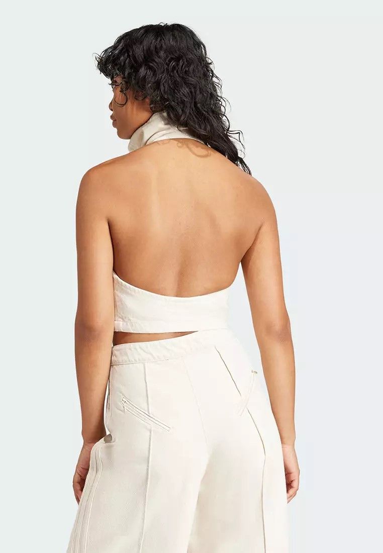 Adidas Adidas Fashion Montreal Vest, raw undyed denim, off white Size L / US 10 / IT 46 - 2 Thumbnail