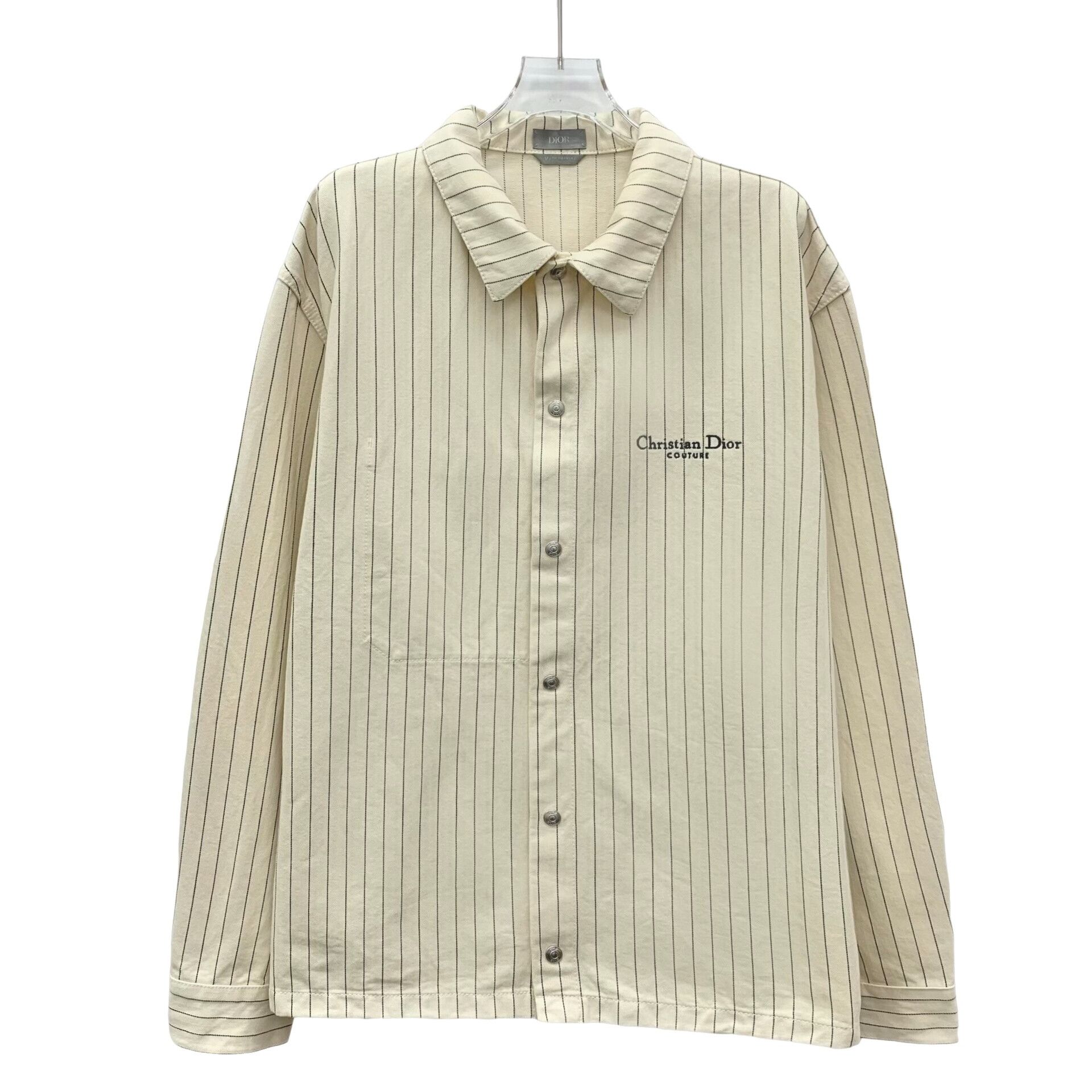 Dior Dior Striped Christian Dior Couture Shirt 52 Size US L / EU 52-54 / 3 - 1 Thumbnail
