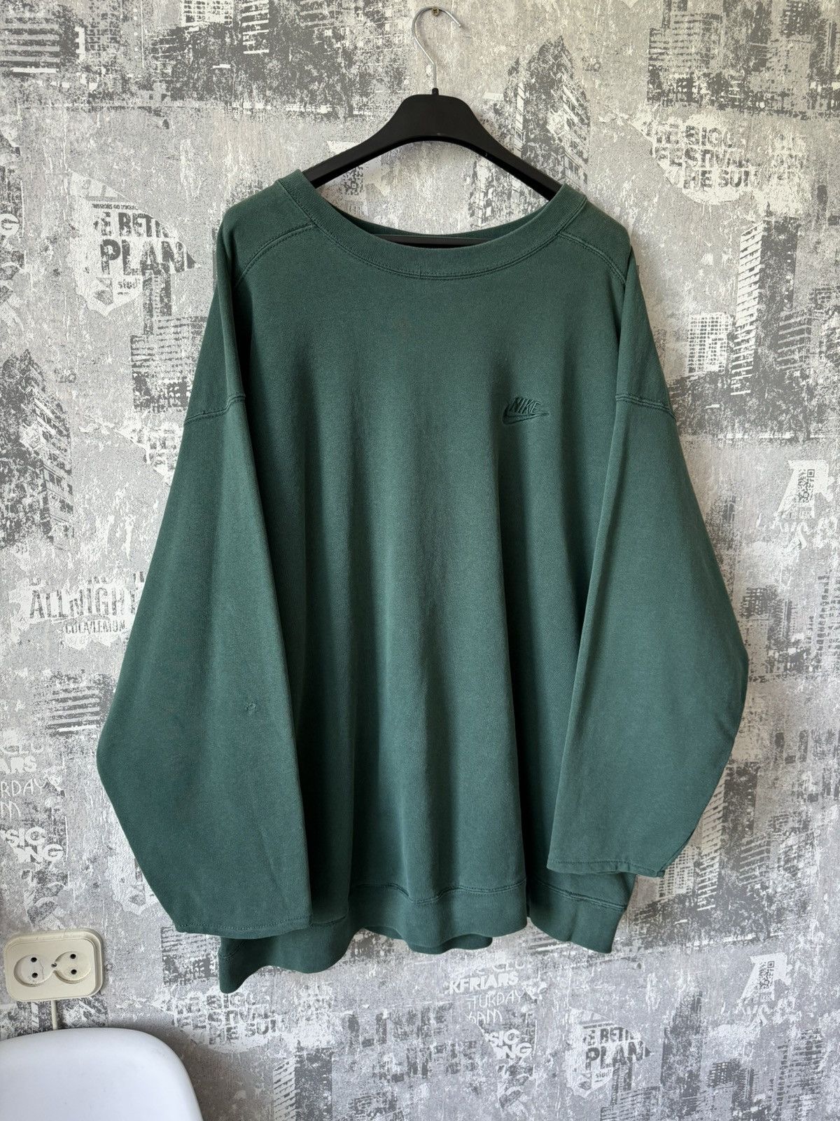 Nike Vintage 90s Nike Crewneck Size US XL / EU 56 / 4 - 2 Thumbnail