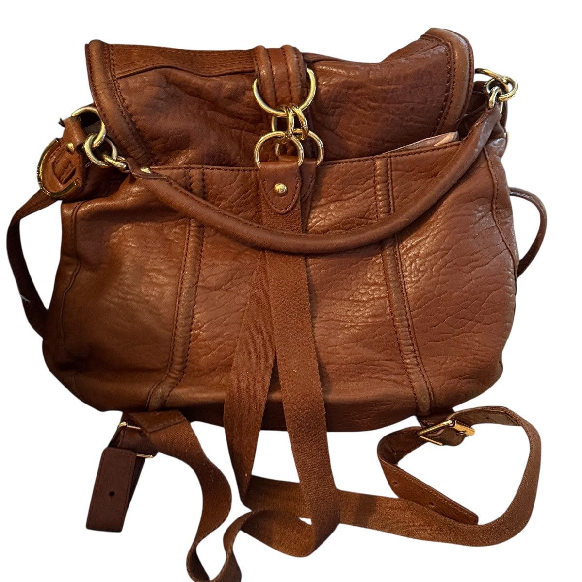 Juicy Couture Vintage Juicy Couture sheep leather backpack/handbag Size ONE SIZE - 3 Thumbnail
