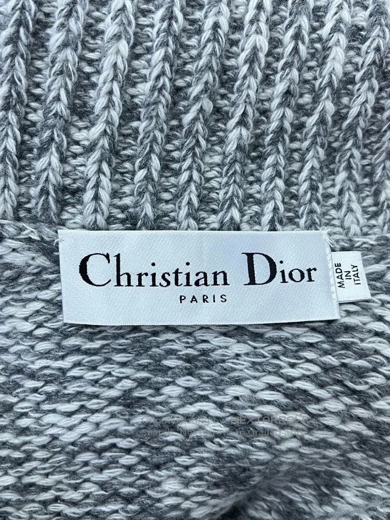 Dior Dior Gray Collar Knit Cardigan. Size US M / EU 48-50 / 2 - 3 Thumbnail