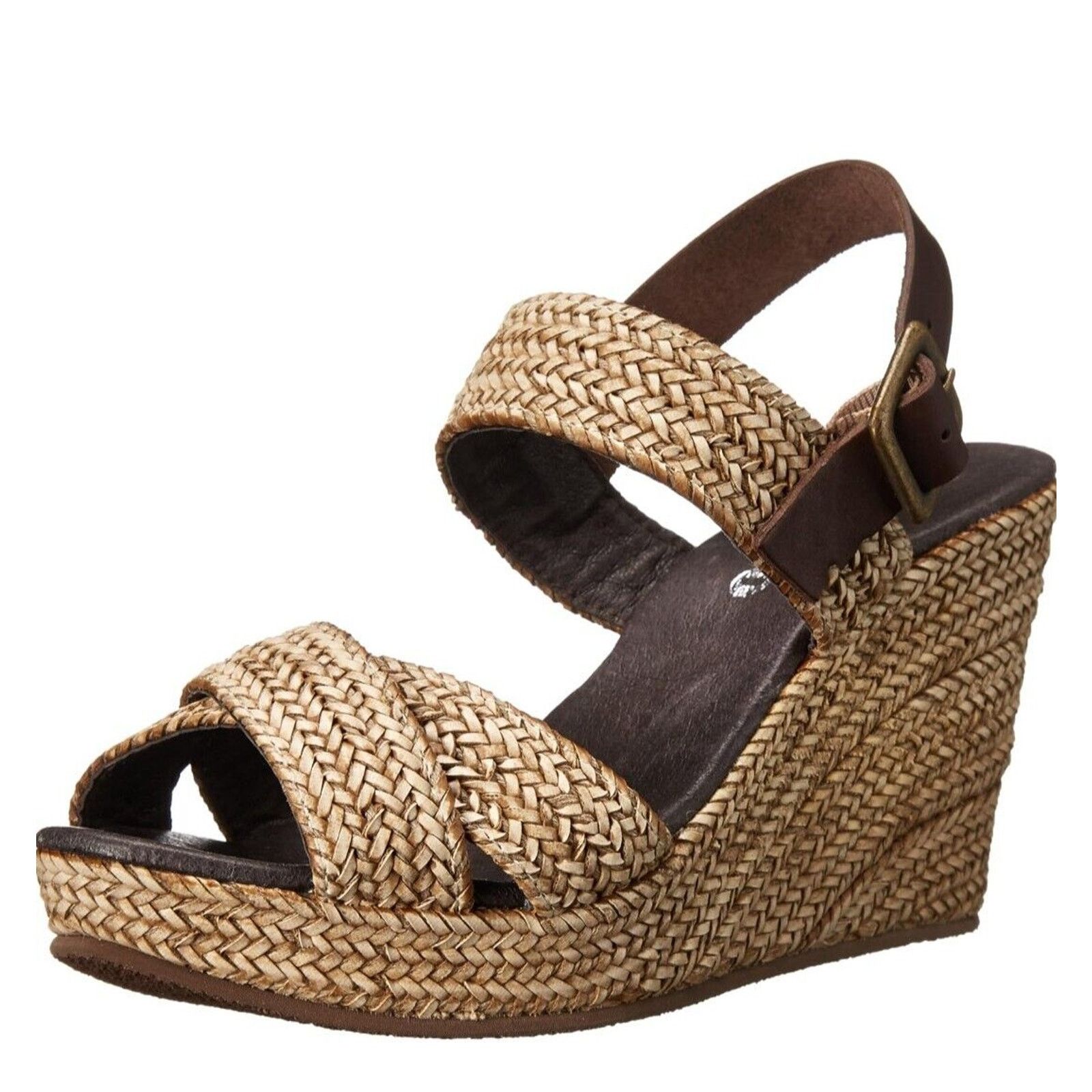 & Other Stories Sesto Meucci Slingback Wedged Heel Sandals Shoes $143 NWT Size US 10 / IT 40 - 2 Thumbnail