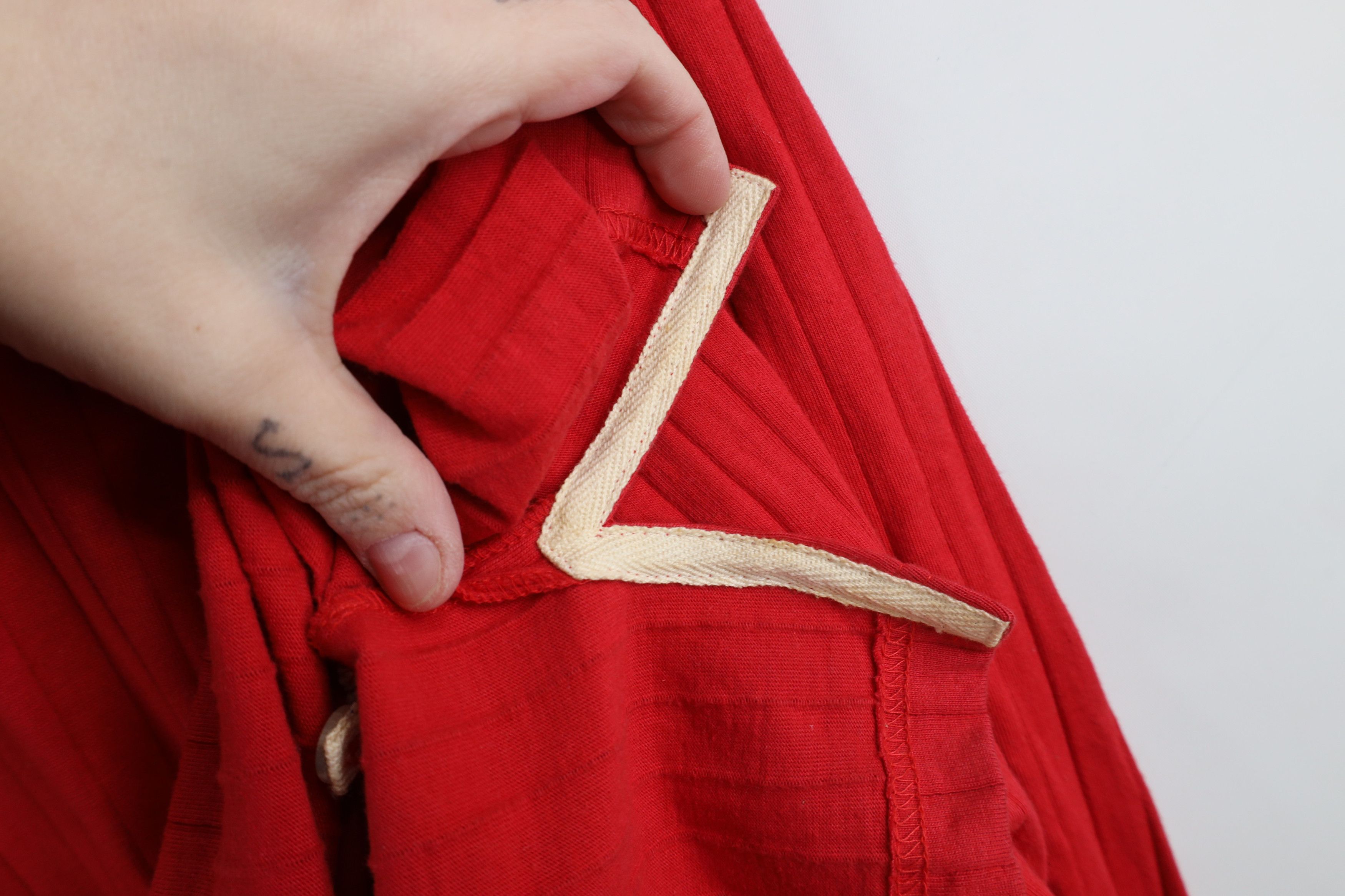 Vintage Vintage 90s Streetwear Baggy Long Sleeve Henley T-Shirt Size US M / EU 48-50 / 2 - 11 Thumbnail