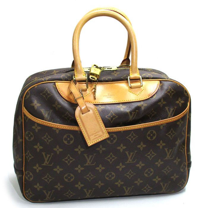 LOUIS VUITTON Bowling Vanity Deauville Monogram Hand bag