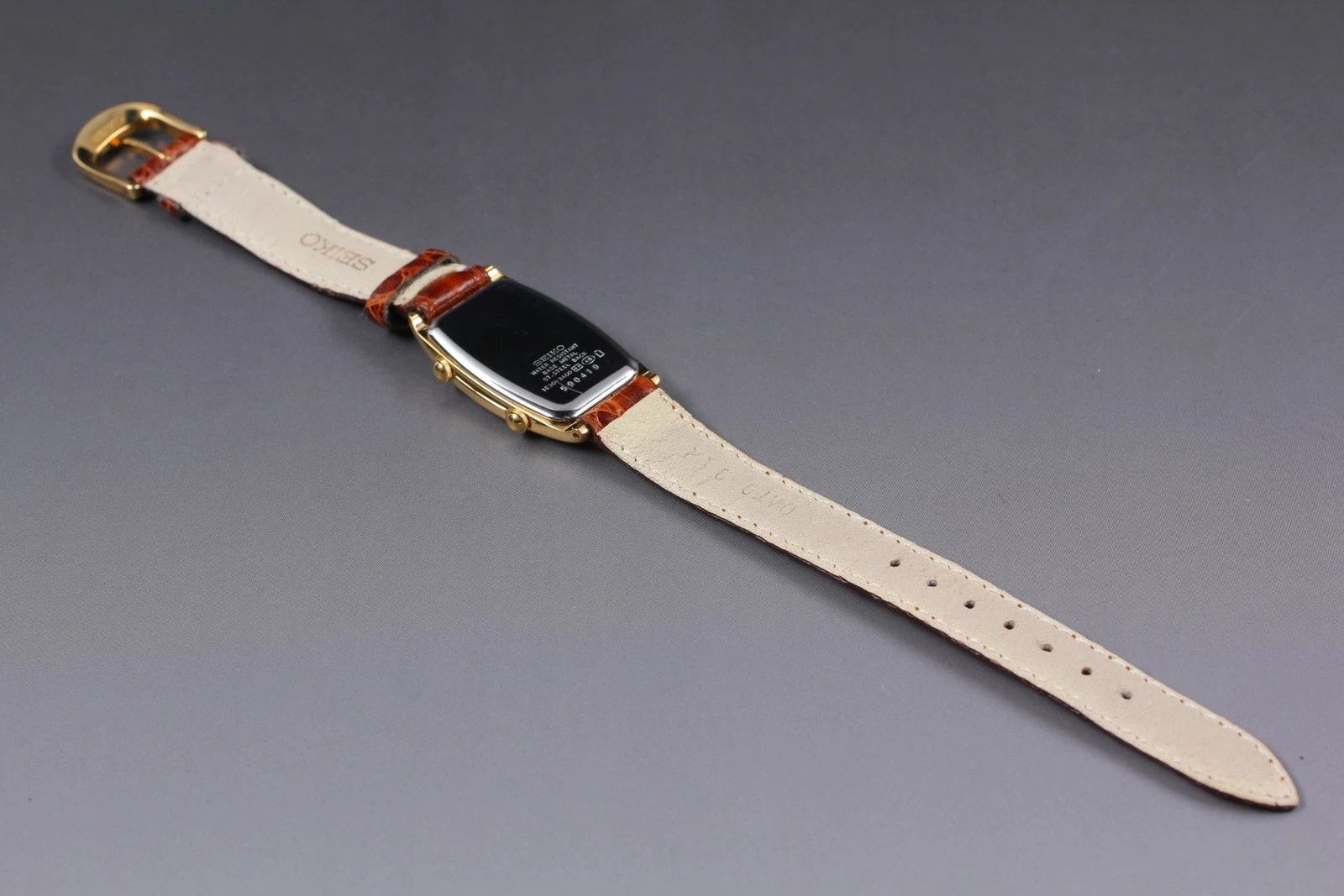 Seiko Seiko Noie Two Dial 1E20-3A00 Gold White Dial Lady Watch Size ONE SIZE - 8 Thumbnail