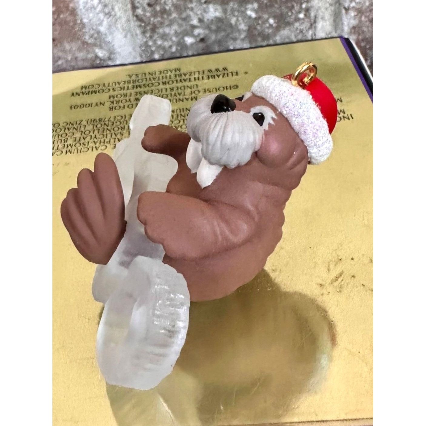 Vintage Vintage Walrus Hallmark Keepsake Christmas Ornament Cool De Size ONE SIZE - 6 Thumbnail