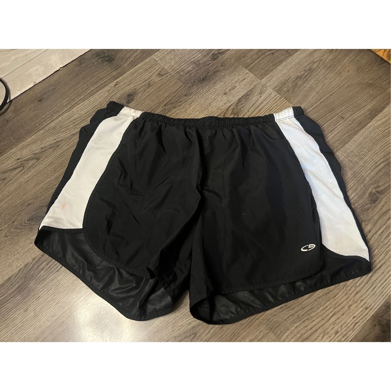 Champion Champion Black With White Stripe Shorts Woman’s Size Medium Size 28" / US 6 / IT 42 - 1 Thumbnail
