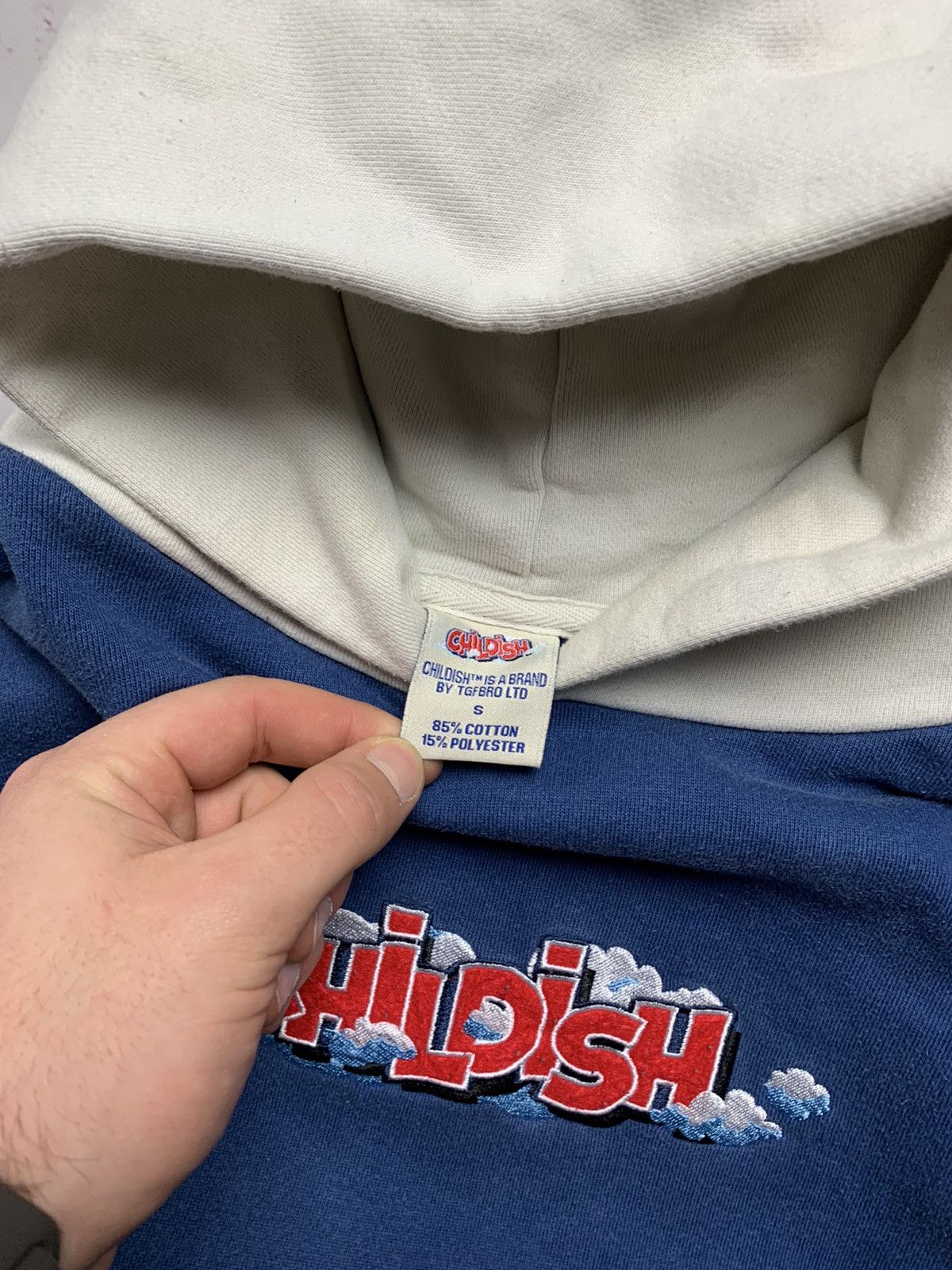 Vintage Vintage Childish Theme Park Boxy Hoodie Y2K S Size US S / EU 44-46 / 1 - 6 Thumbnail