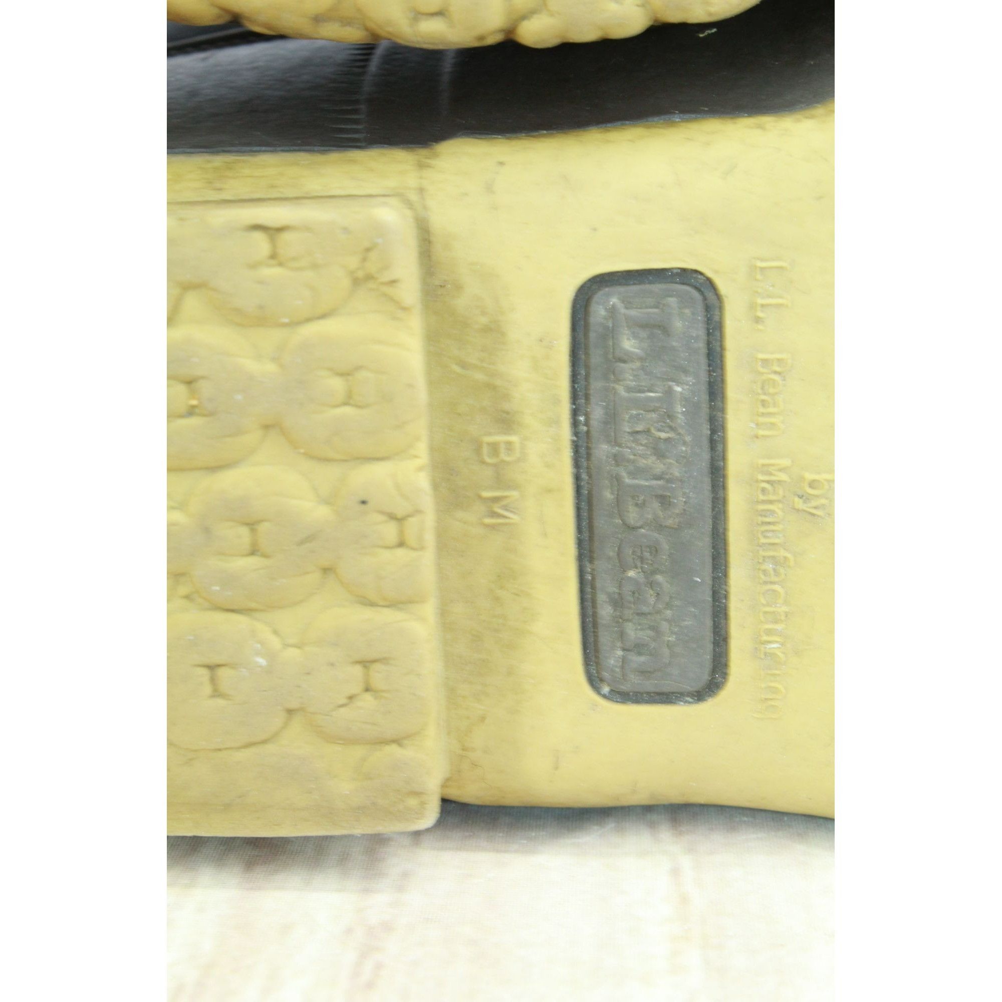 L.L. Bean × Leather LL Bean Women's Lace Up Unlined Mid Calf Duck Boots Size US 6 / IT 36 - 9 Thumbnail