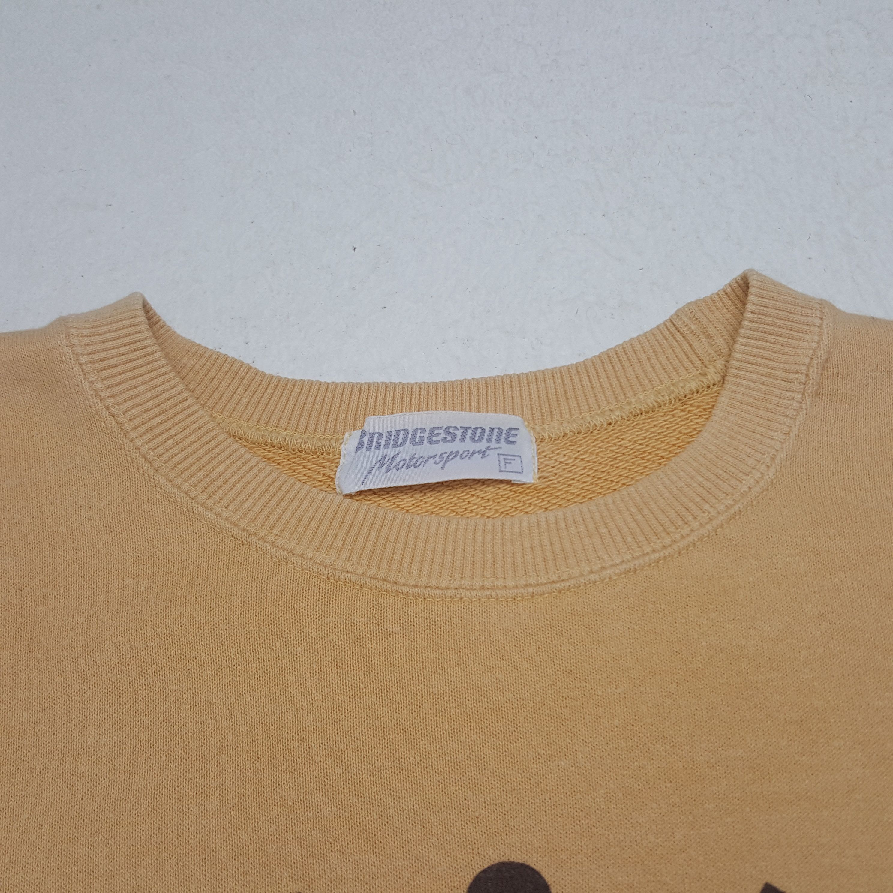 Vintage Vintage Bridgestone x Custom Honda Racing Sweatshirt Size US M / EU 48-50 / 2 - 5 Thumbnail