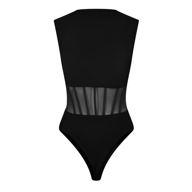 Alexander McQueen o1g2r1mq0824 Bodysuits in Black Size S / US 4 / IT 40 - 2 Thumbnail
