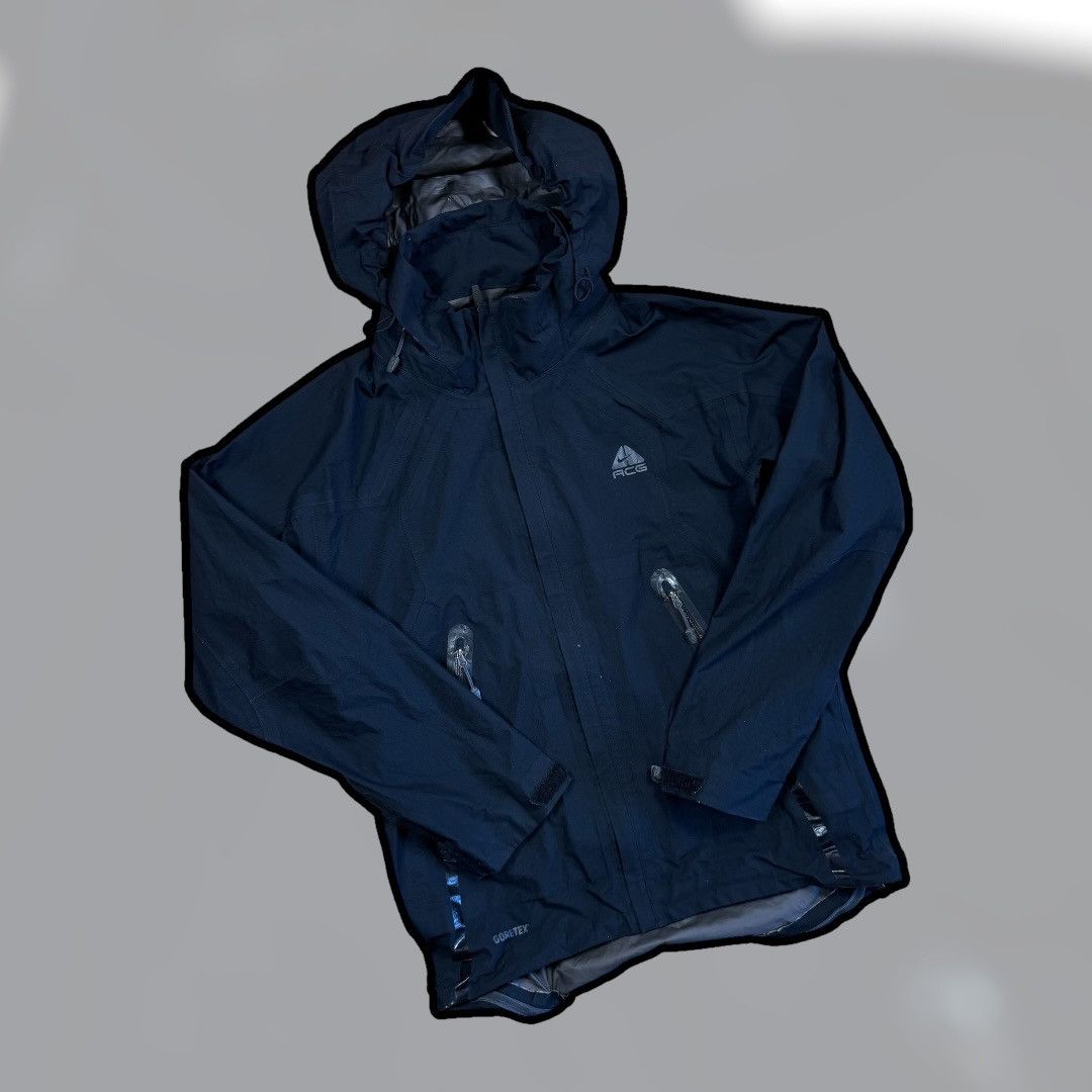 Nike ACG × Vintage Nike ACG Vintage Gore Tex Jacket Black size S 