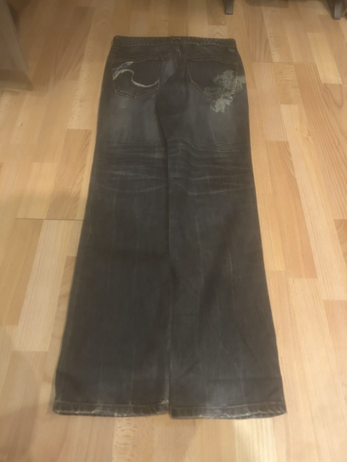 Japanese Brand embroided vintage jeans y2k Size US 30 / EU 46 - 2 Thumbnail