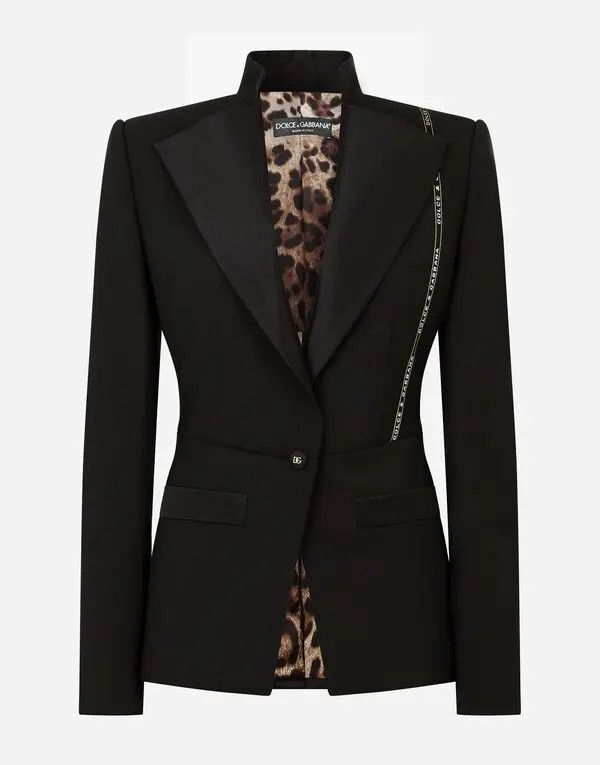 Dolce & Gabbana o1y0825 Blazer in Black Size M / US 6-8 / IT 42-44 - 1 Thumbnail