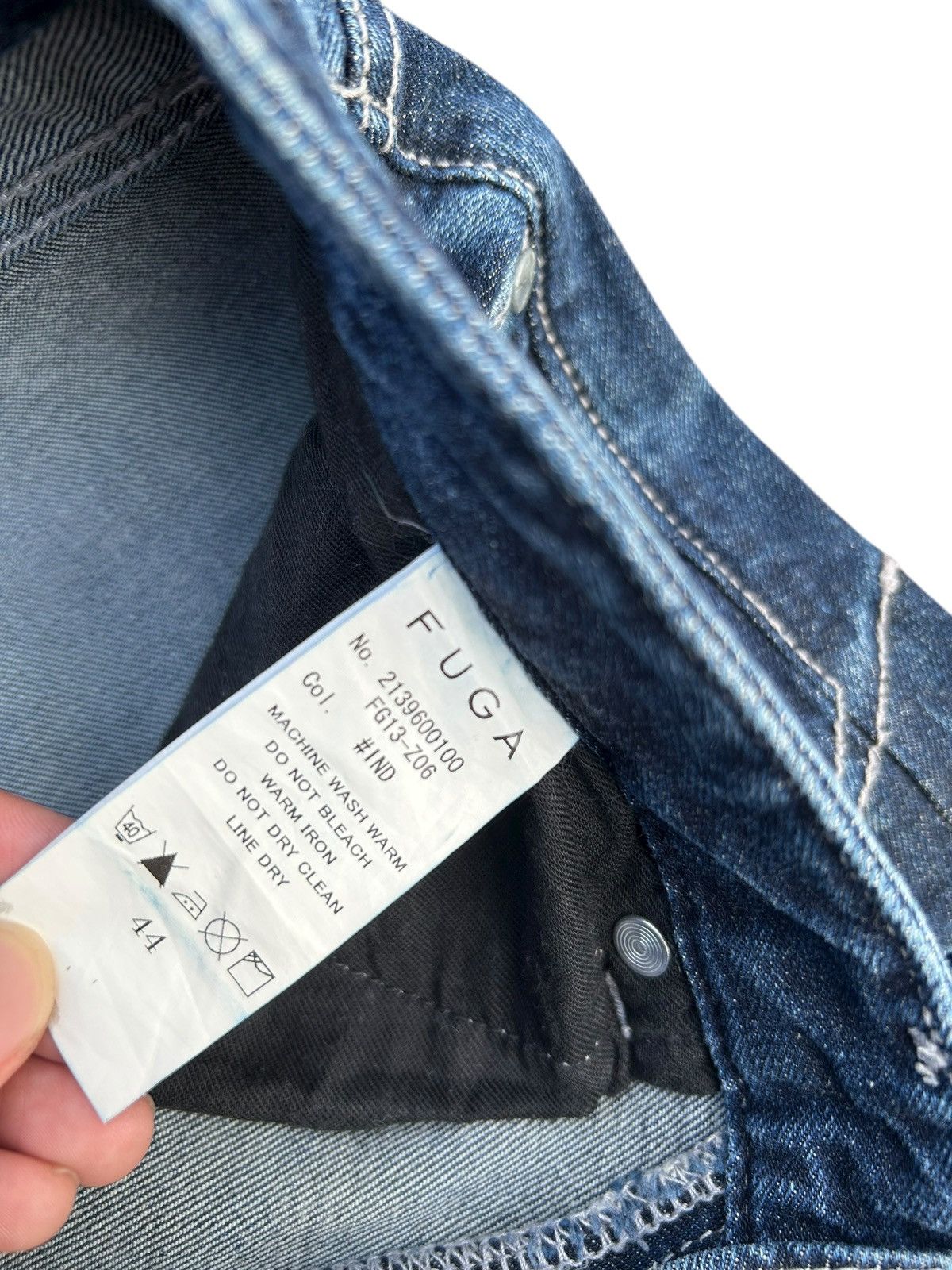 GOSTAR DE FUGA Gostar De Fuga Japanese Distressed Denim Jeans Size US 30 / EU 46 - 8 Thumbnail