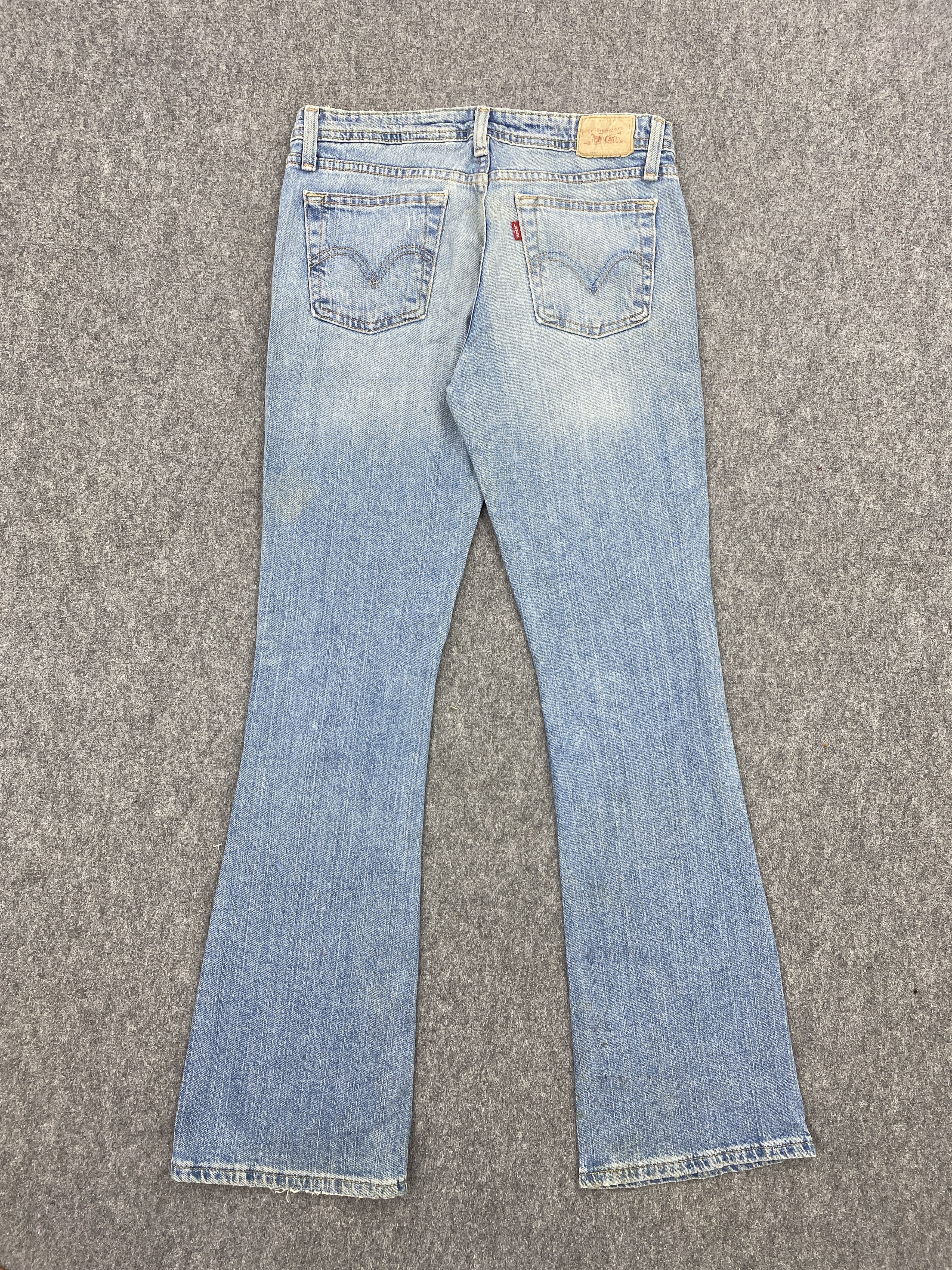 Levi's Vintage levis 518 Flare Bootcut Blue Denim DP2628 Size US 28 / EU 44 - 3 Thumbnail