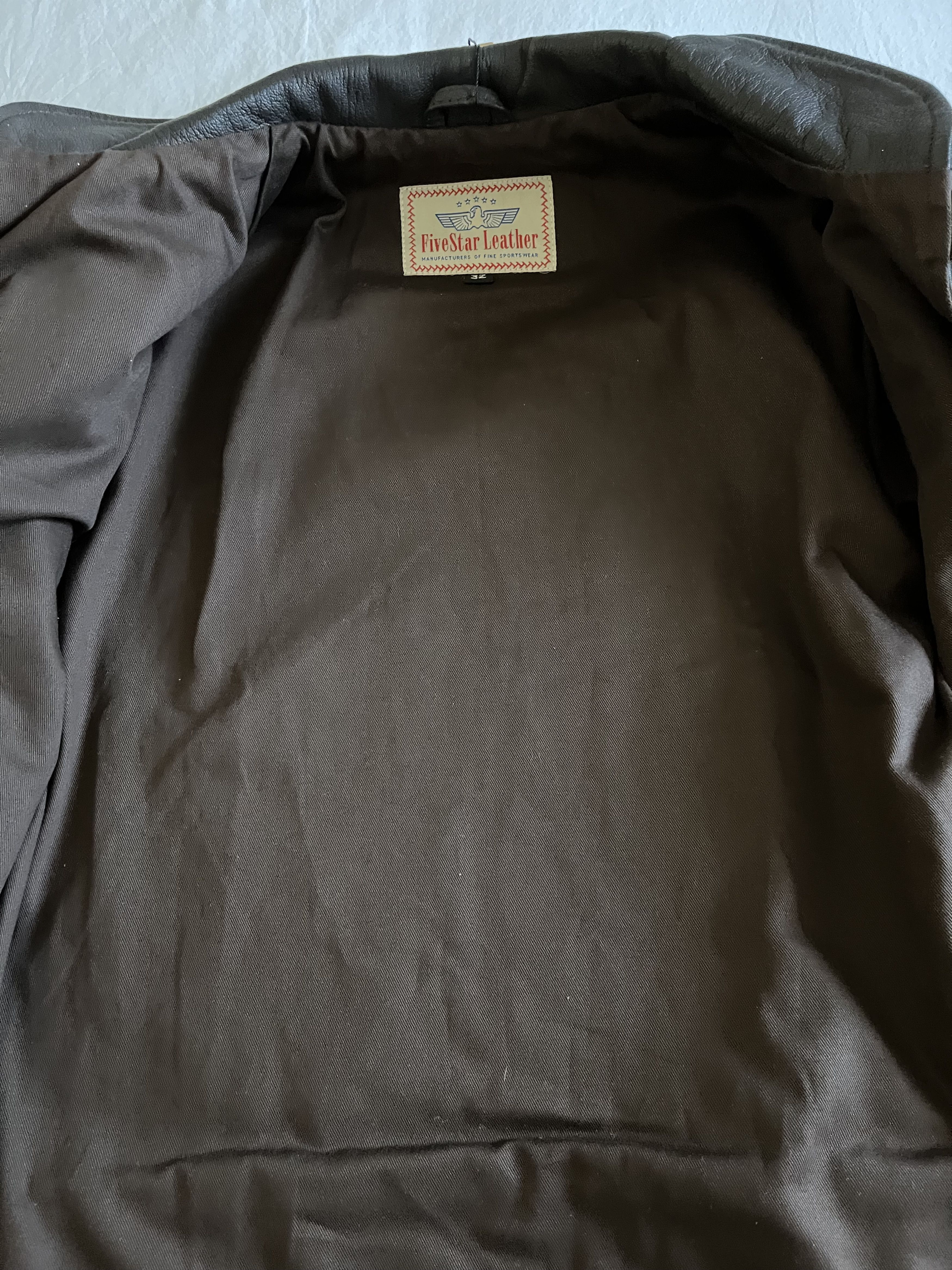Other 1930 Repro Cossack Jacket Real Goatskin Leather Size US S / EU 44-46 / 1 - 12 Thumbnail