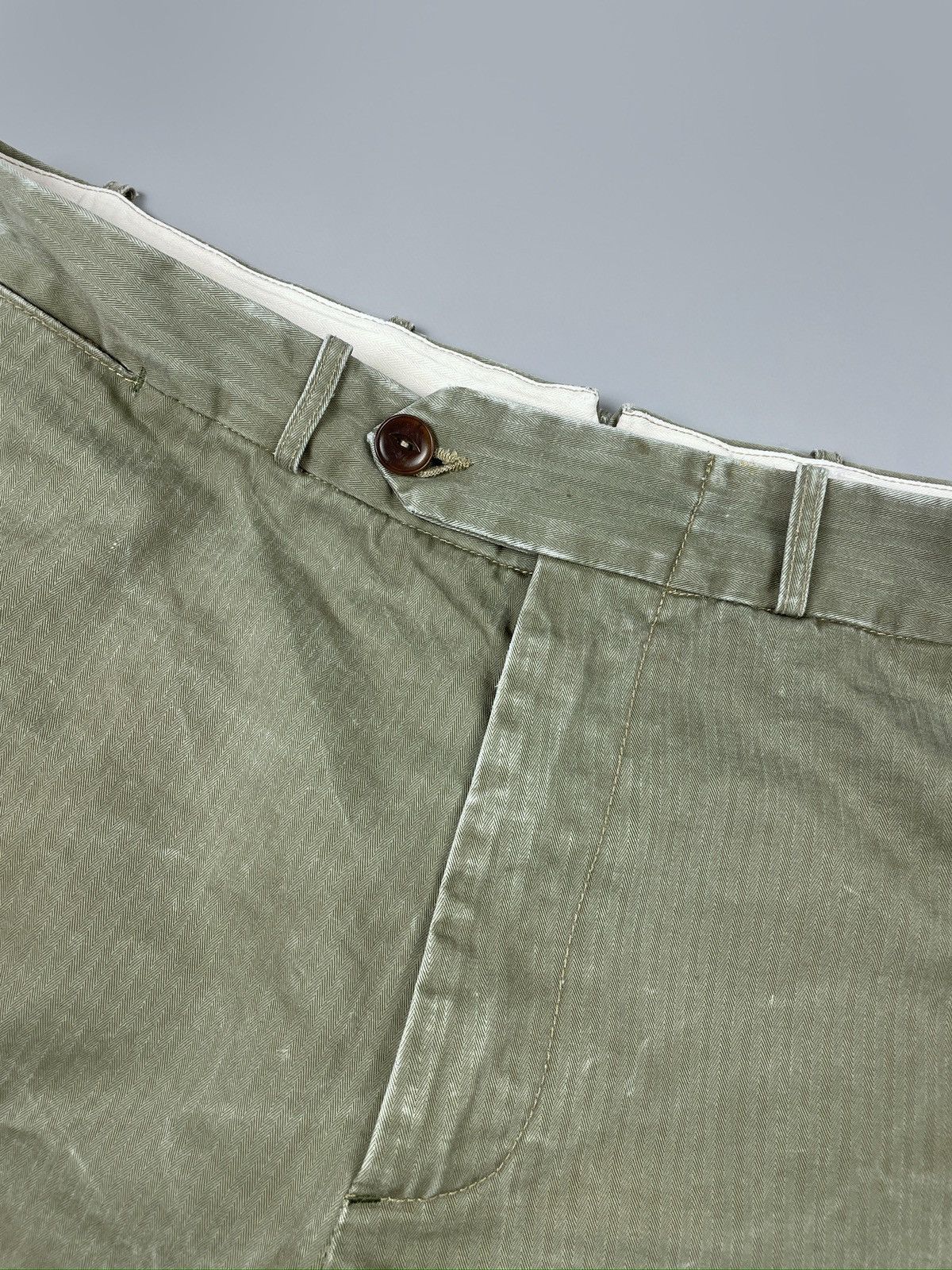Scarti-Lab SCARTI-LAB Army Herringbone Military Japanese Pants Size 38 Size US 38 / EU 54 - 6 Thumbnail